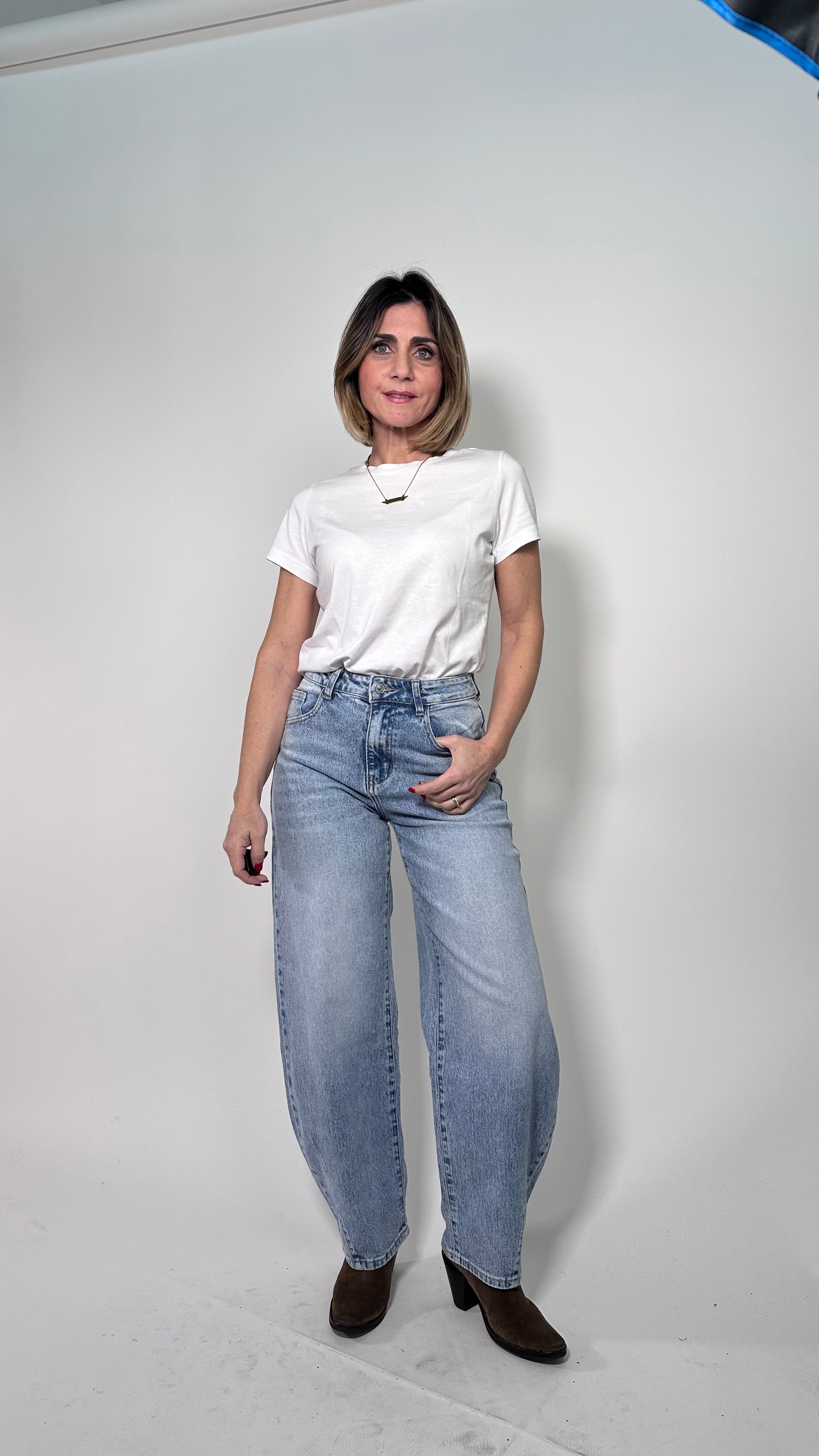 Jeans Balloon Slim Shape