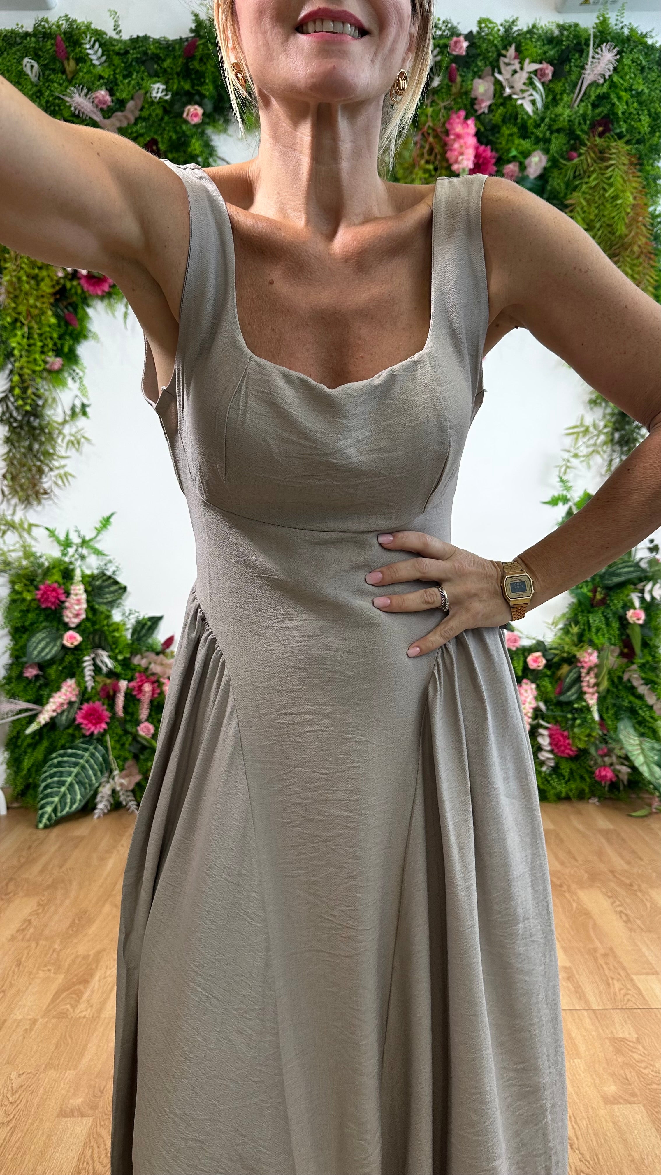 Abito Priscilla tortora