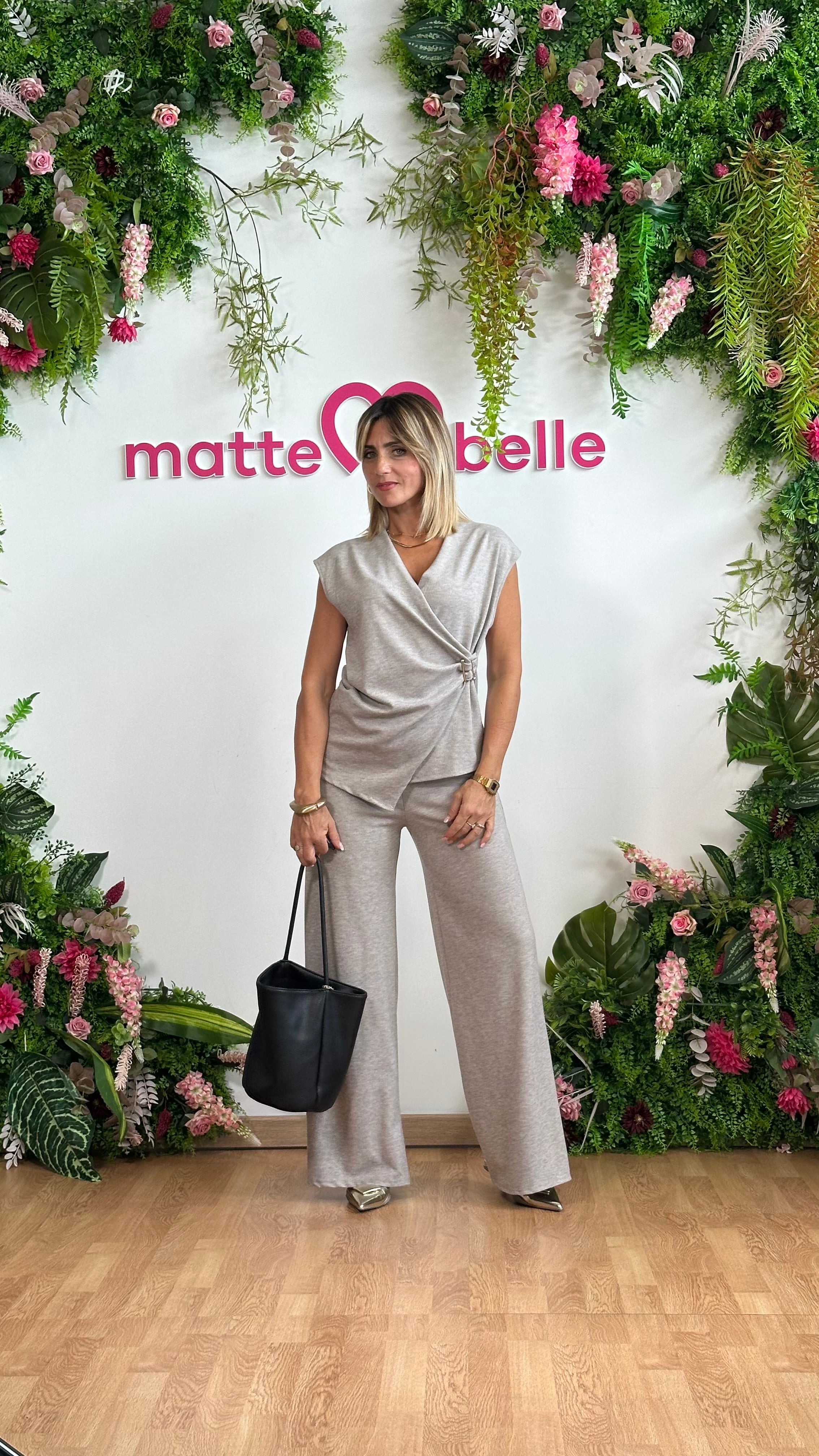 Coordinato Macchi tortora