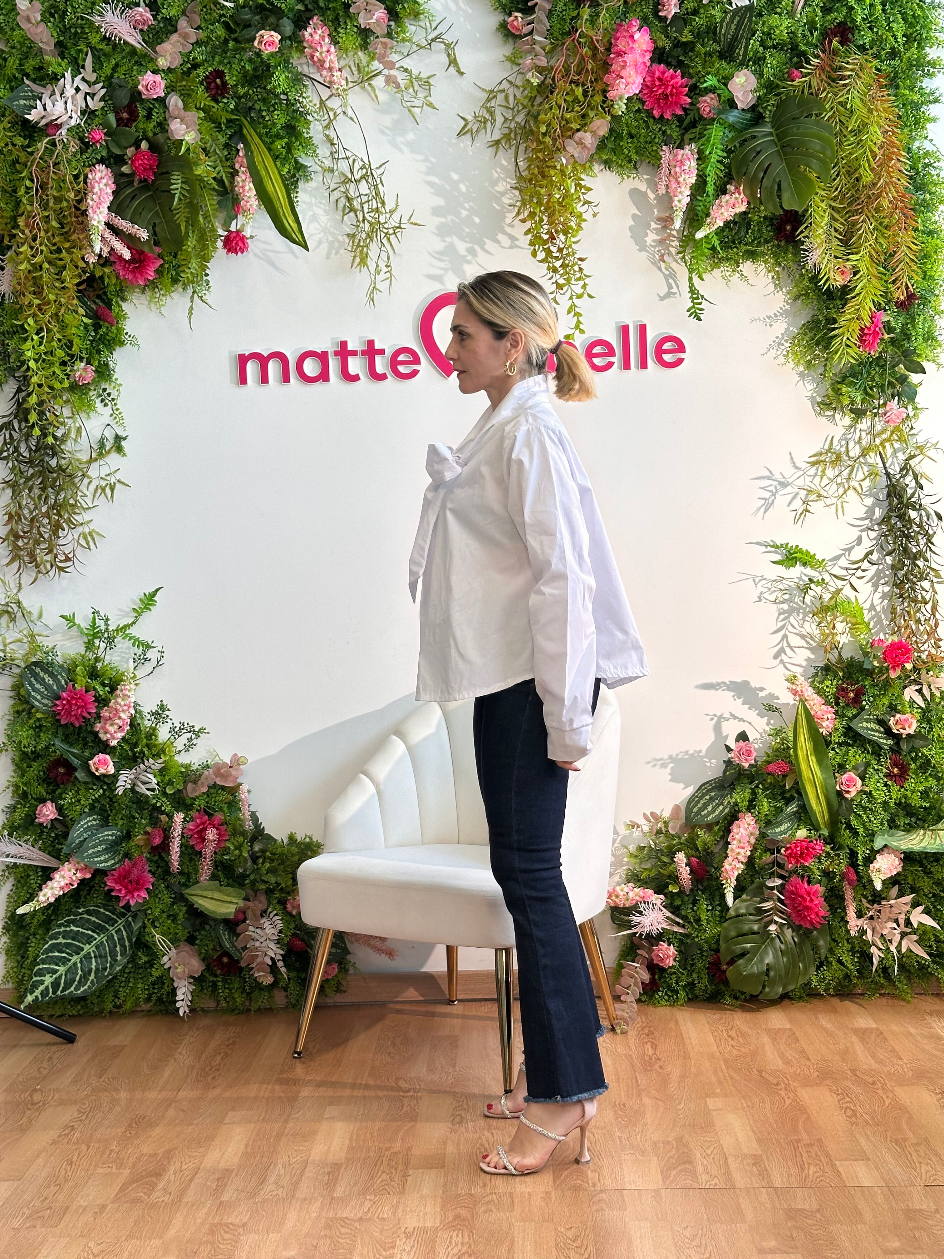 Camicia Fiocco bianca