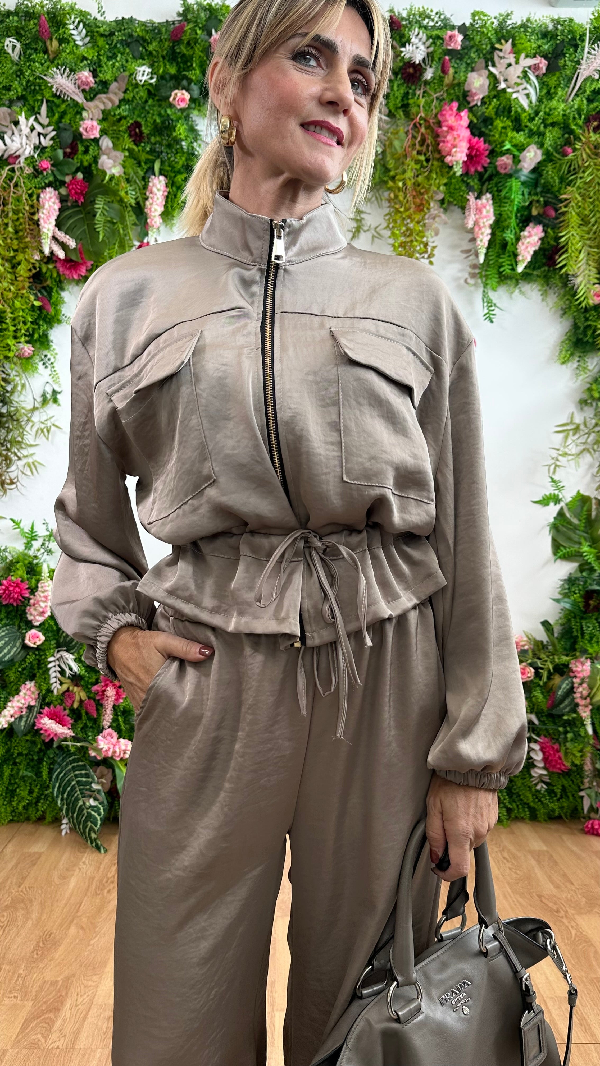 Coordinato Baggy Tortora