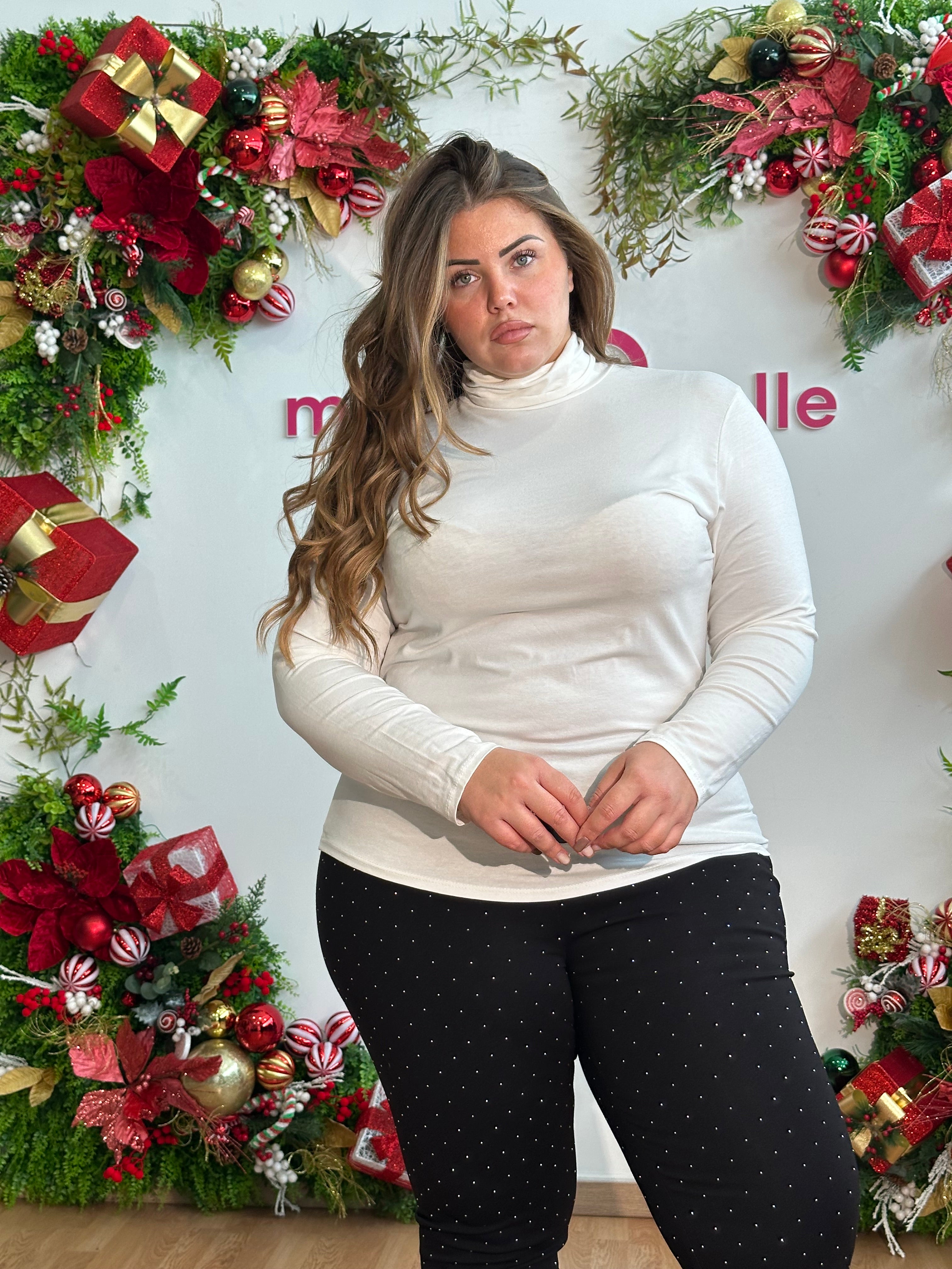 Maglia basic dolcevita