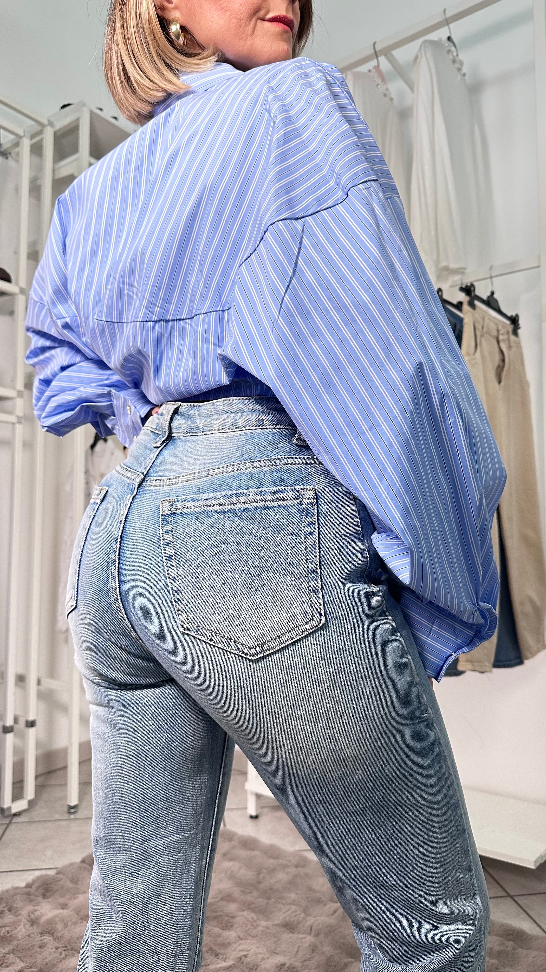 Jeans sigaretta Push Up