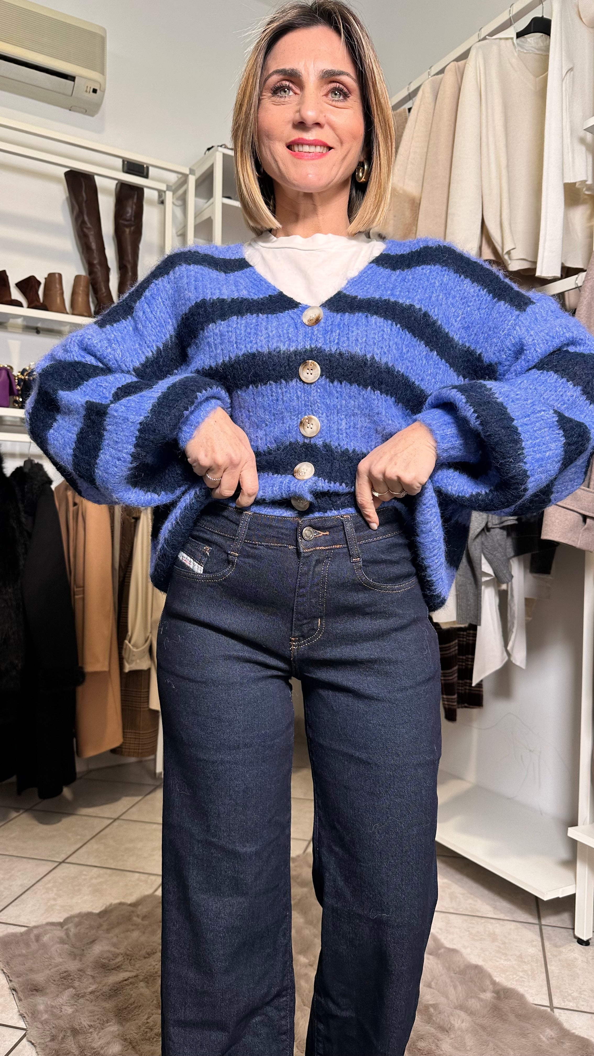 Jeans Wide Leg lavaggio 0