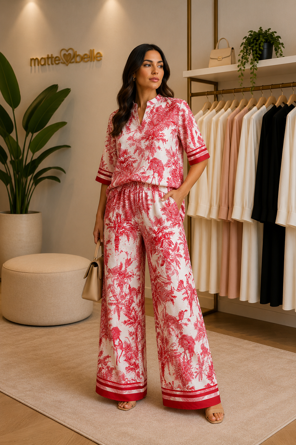 Coord-set Macao rosso