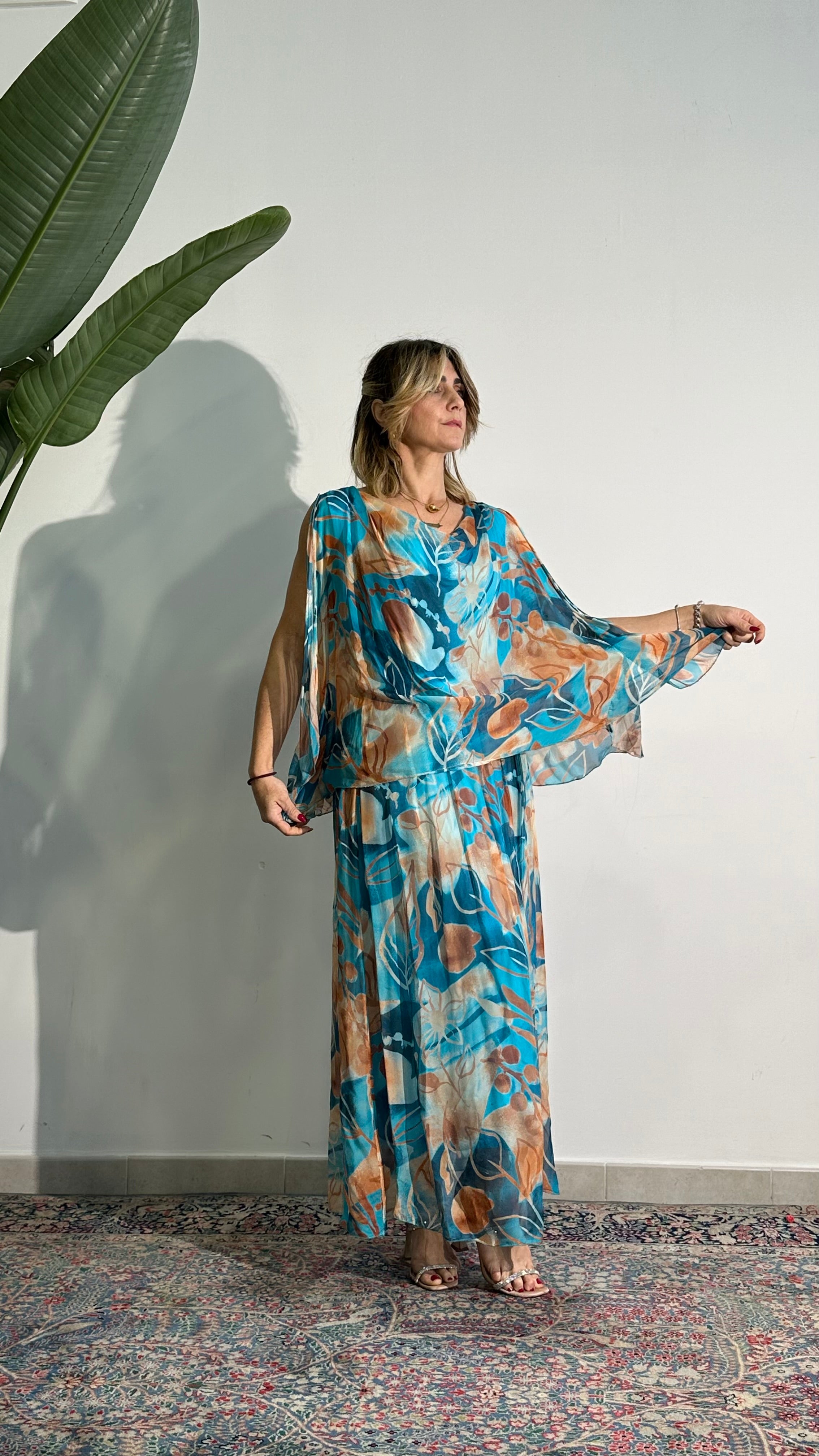 Abito Barbara un misto seta