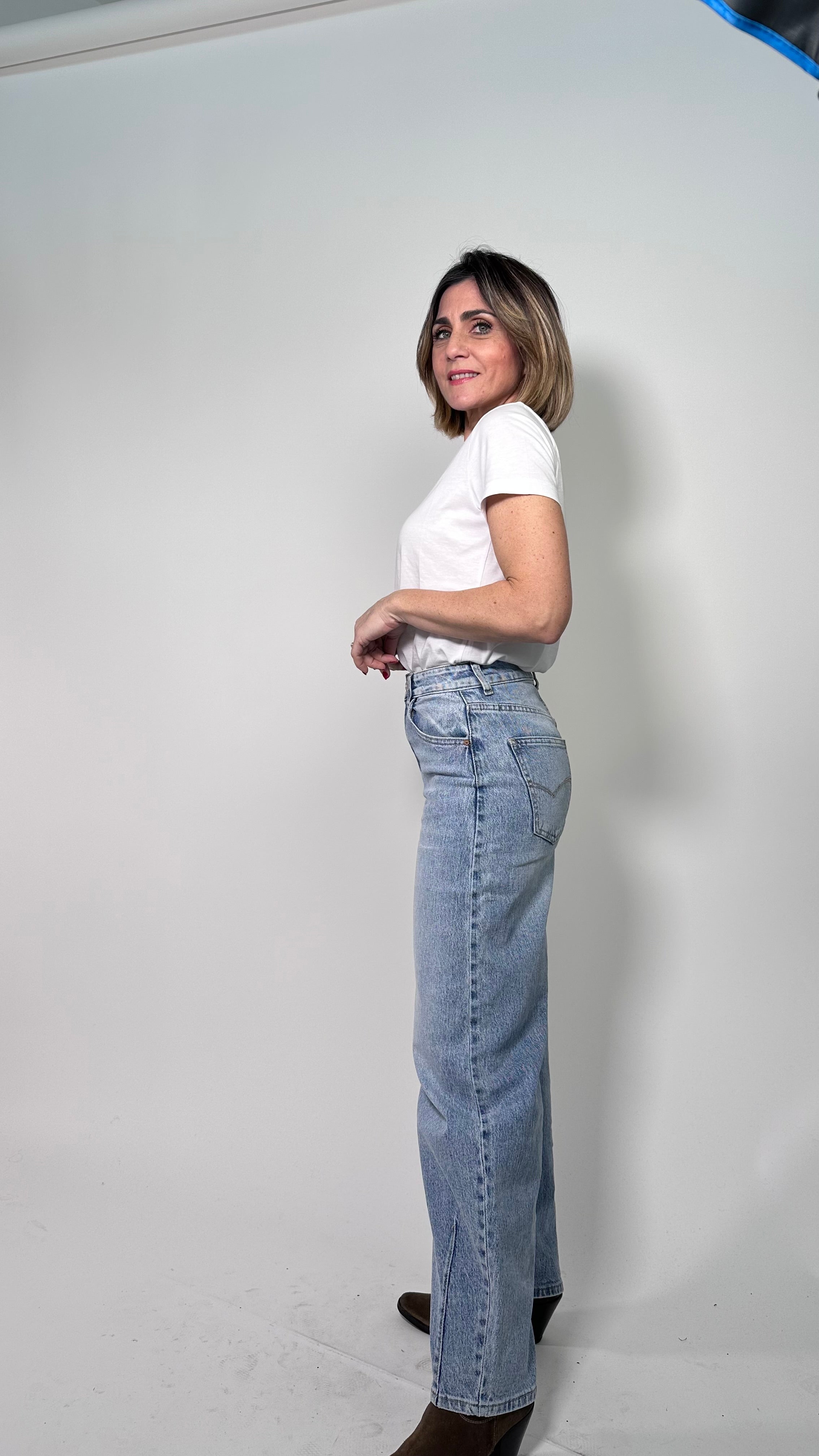 Jeans Balloon Slim Shape