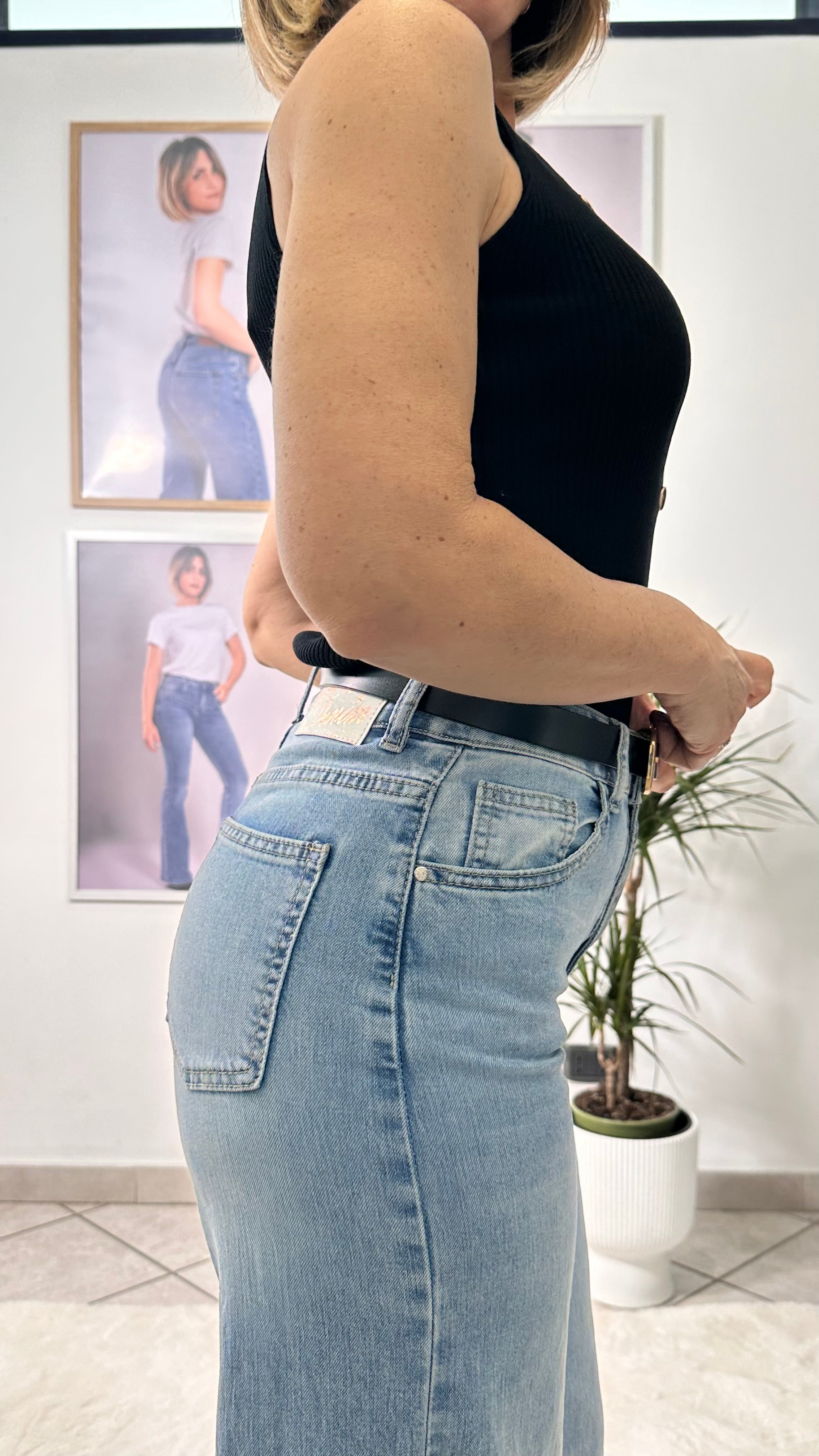 Jeans Wide Leg Summer Glow
