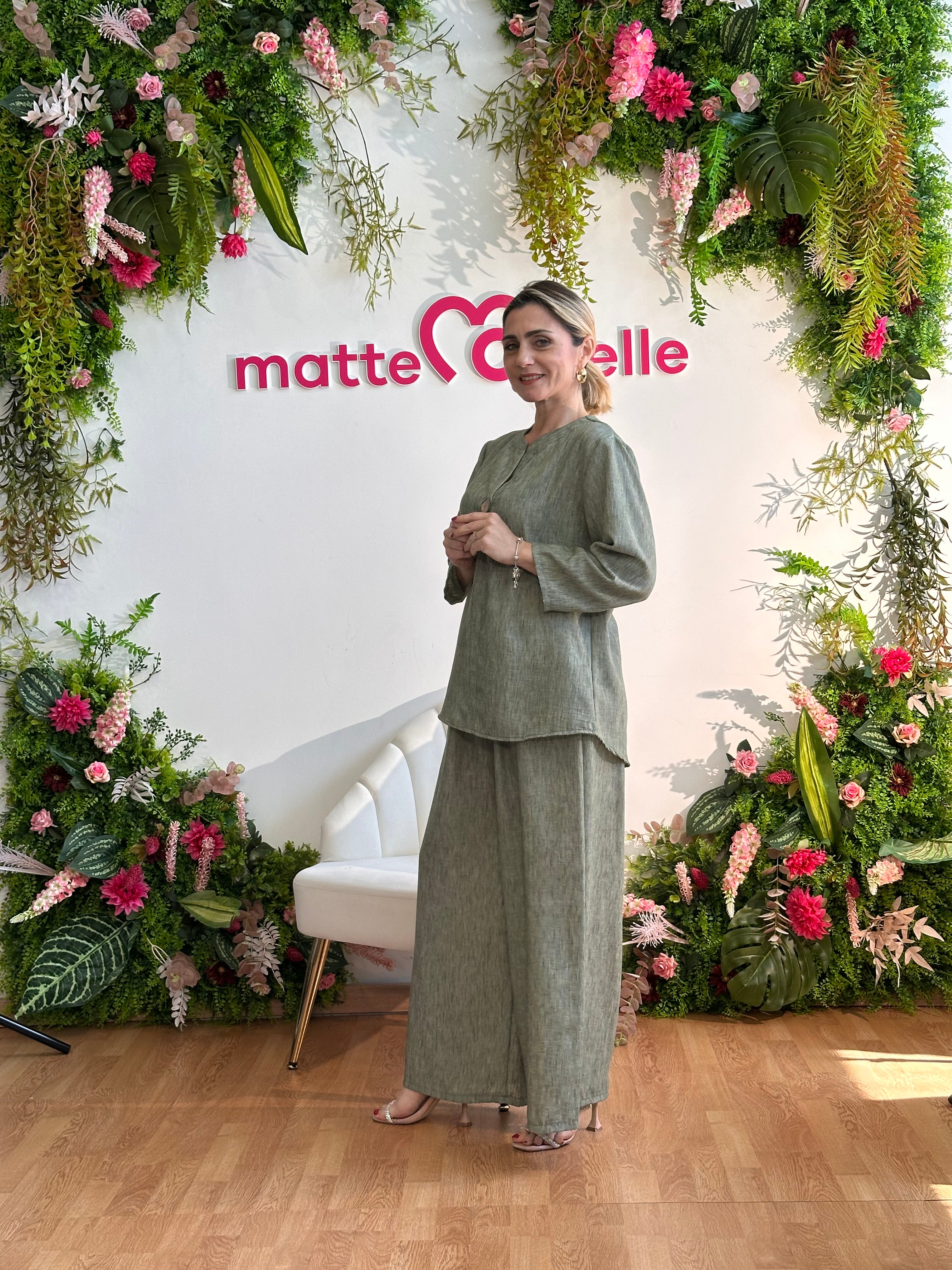 Coordinato Veronica verde militare