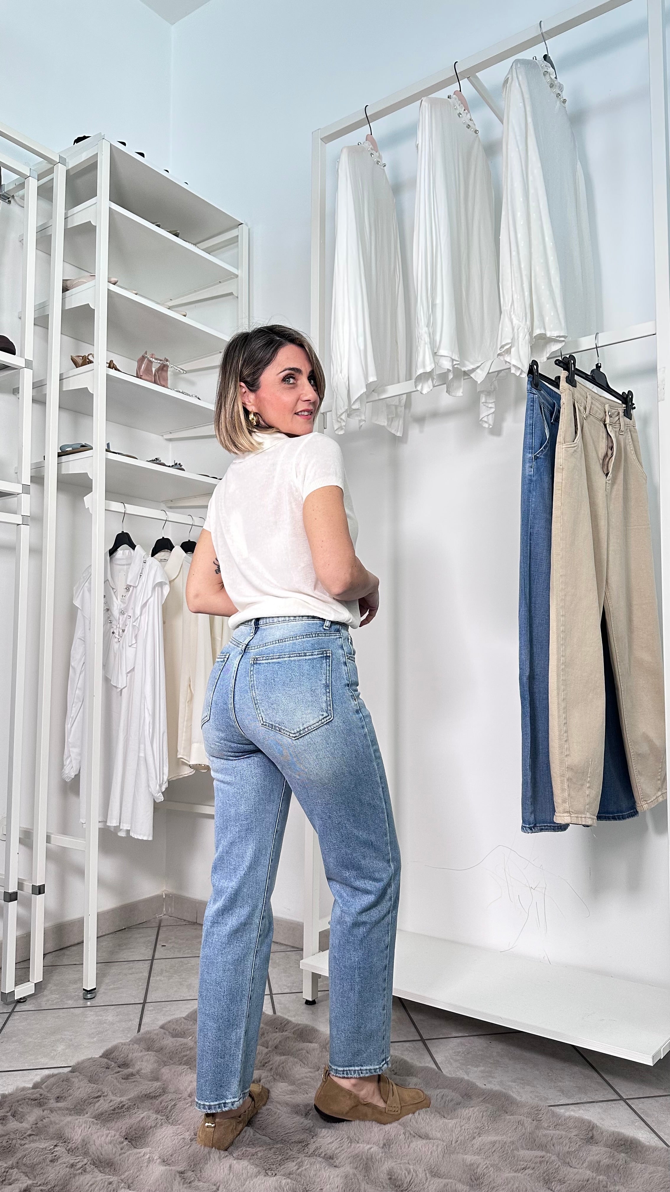 Jeans sigaretta Push Up Comfort