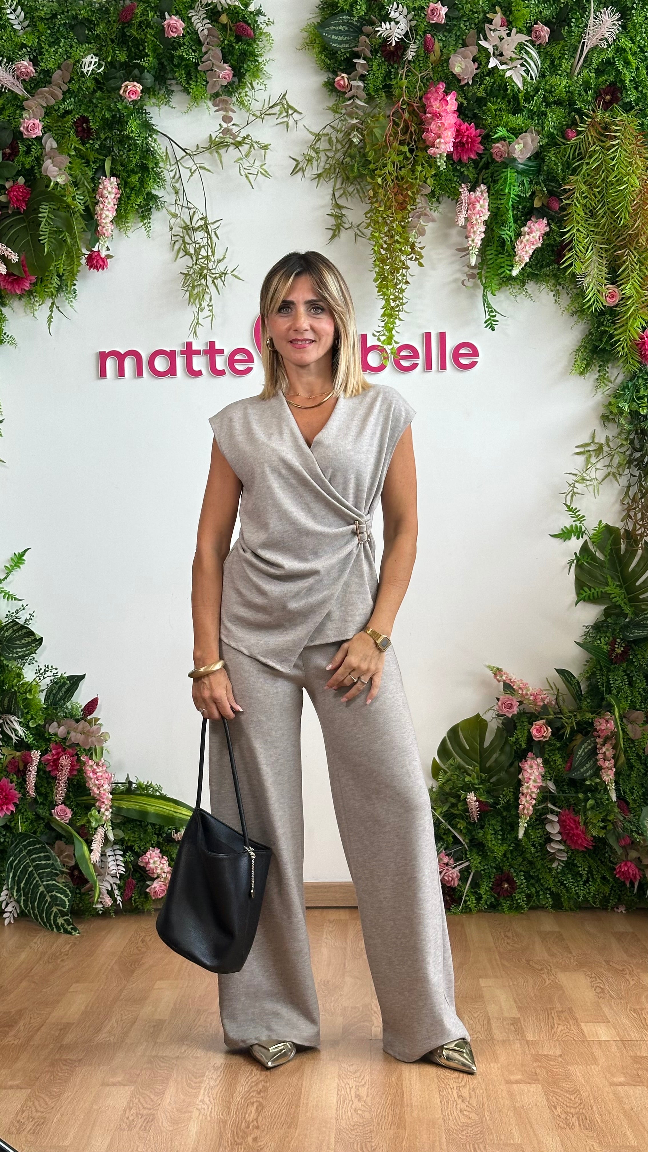 Coordinato Macchi tortora