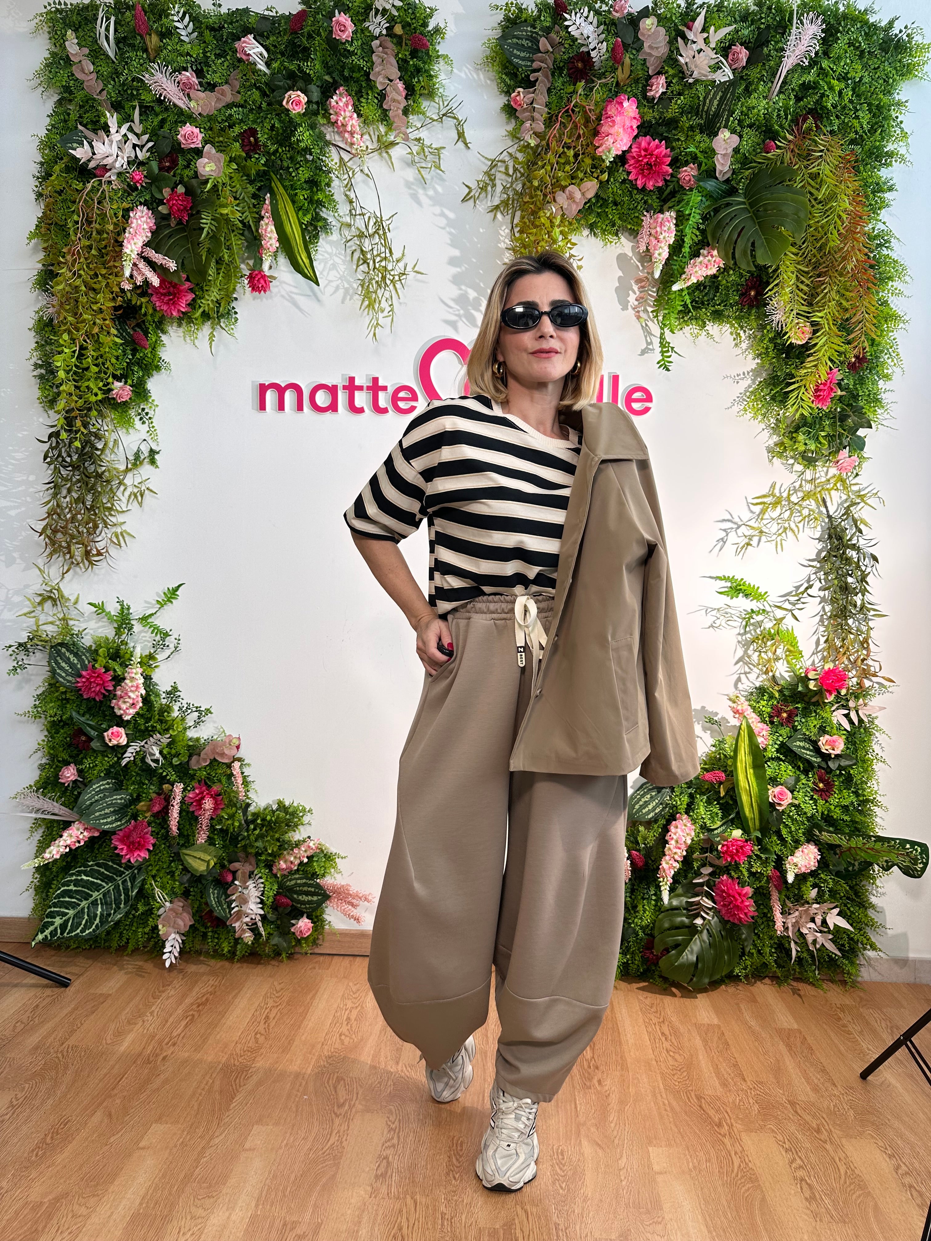 Pantaloni Maya beige