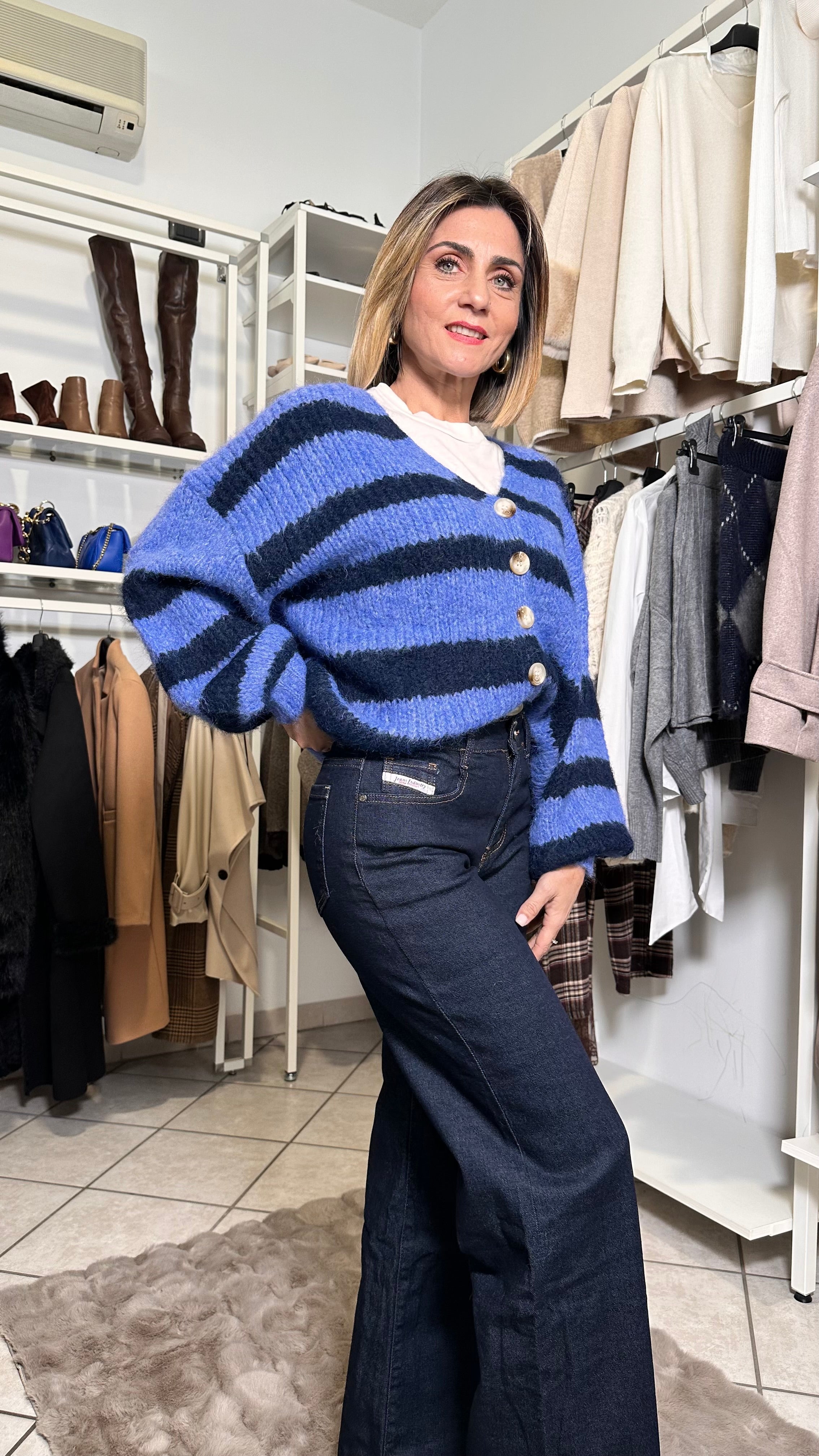 Jeans Wide Leg lavaggio 0