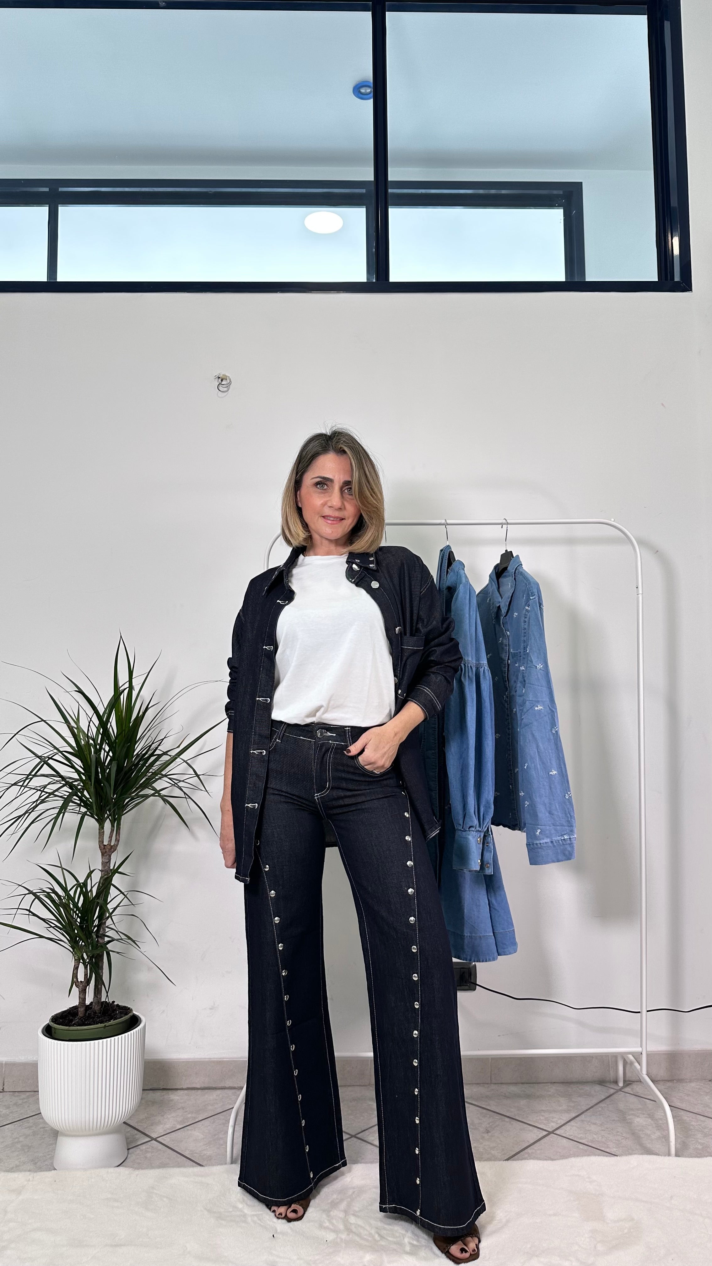 Coordinato Denim Comfy Chic