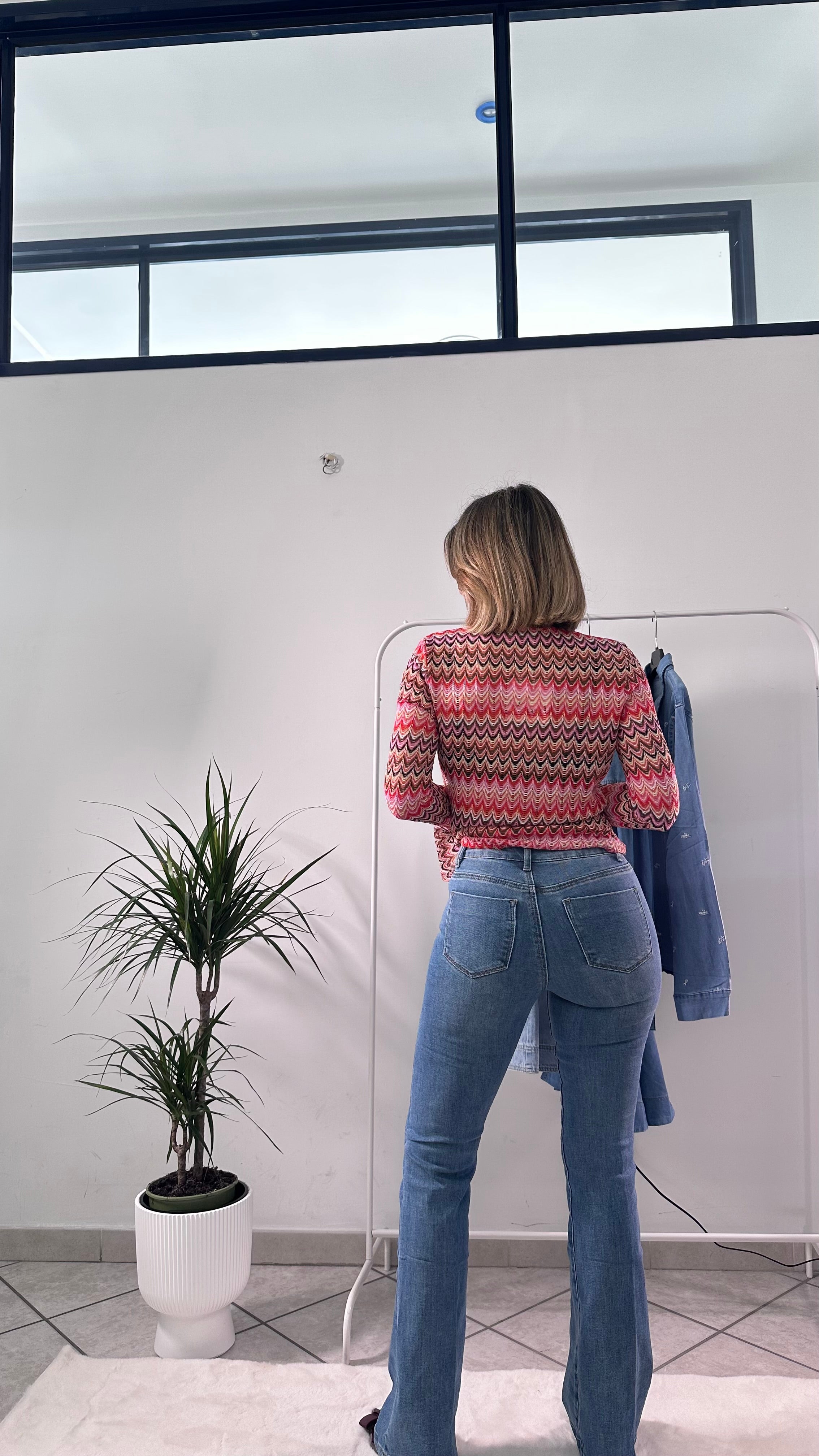 Jeans Flare Modellante Rosalia