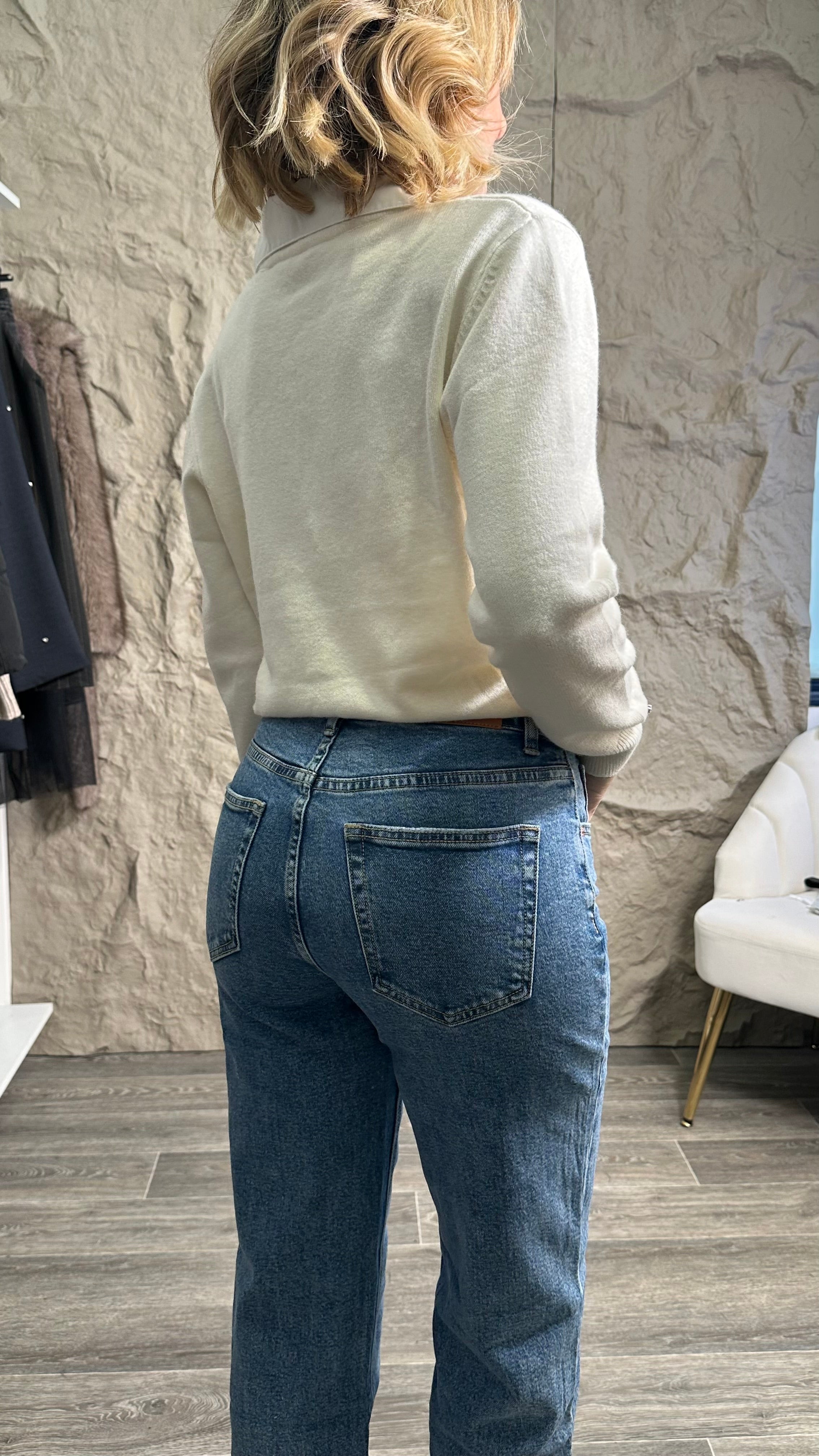 Jeans Straight chiaro