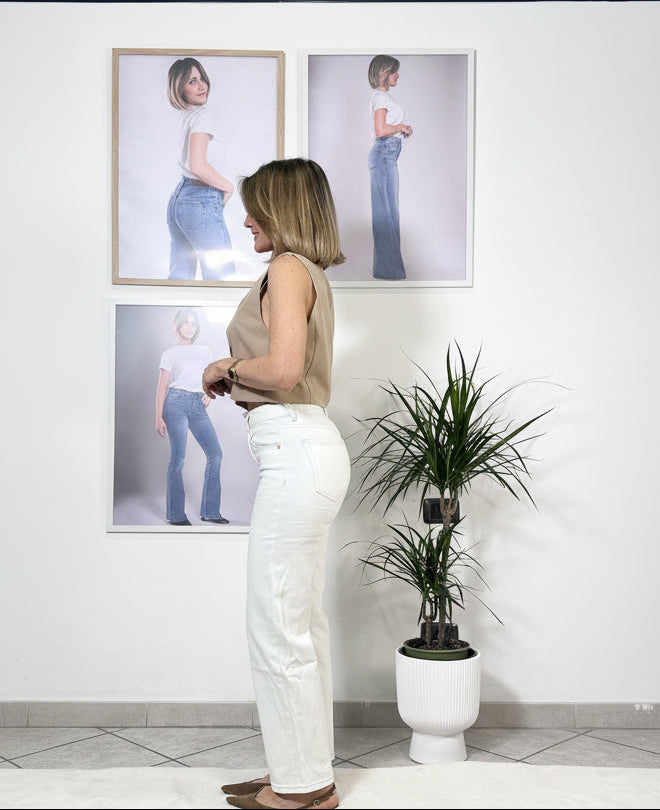 Jeans Straight Milk Chic