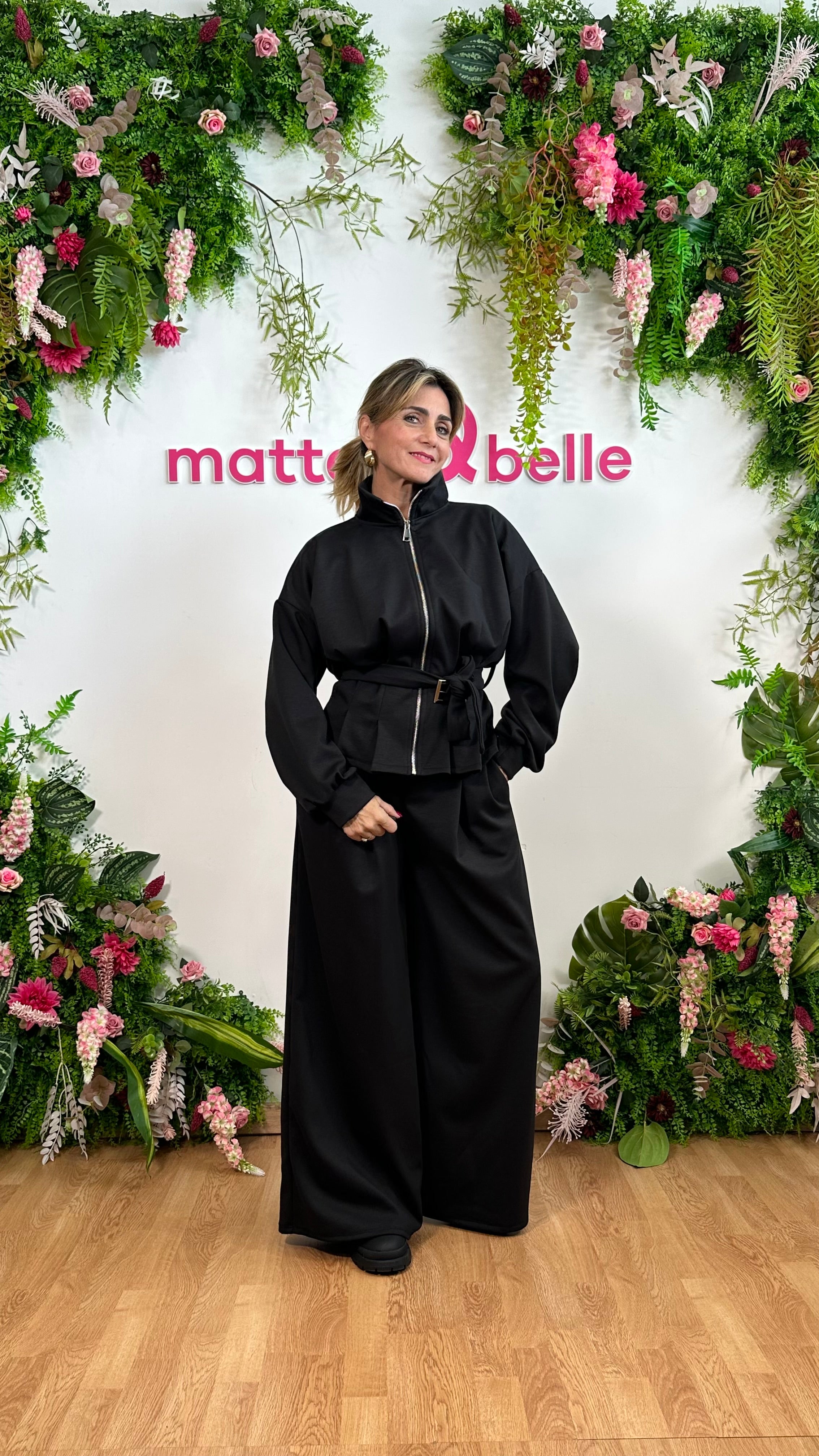 Coordinato Minimal Nero