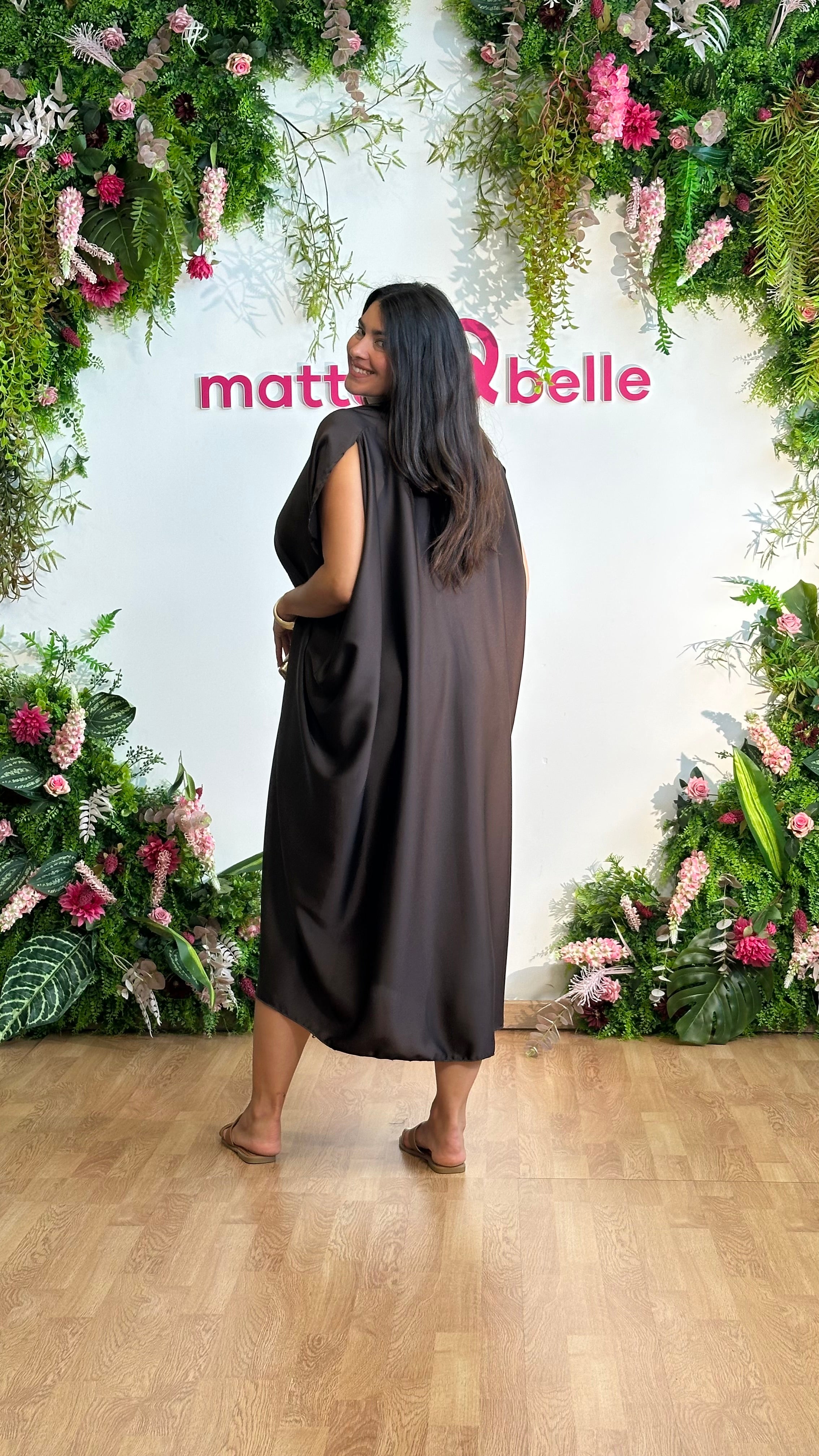 Caftano Stella marrone