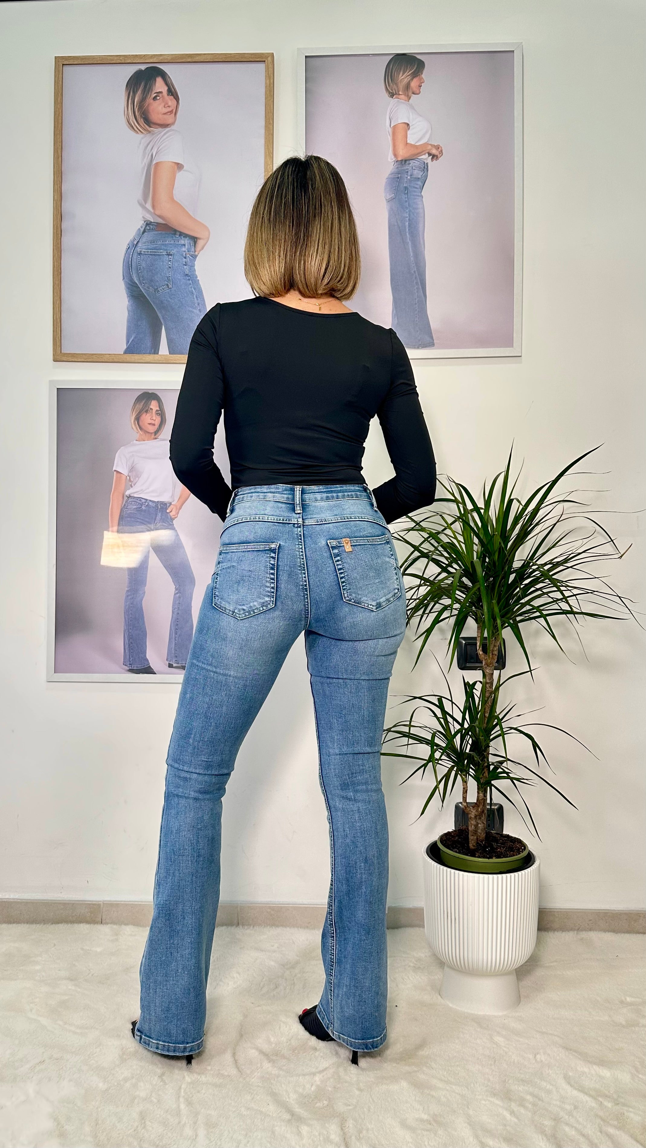 Jeans Zampa push up
