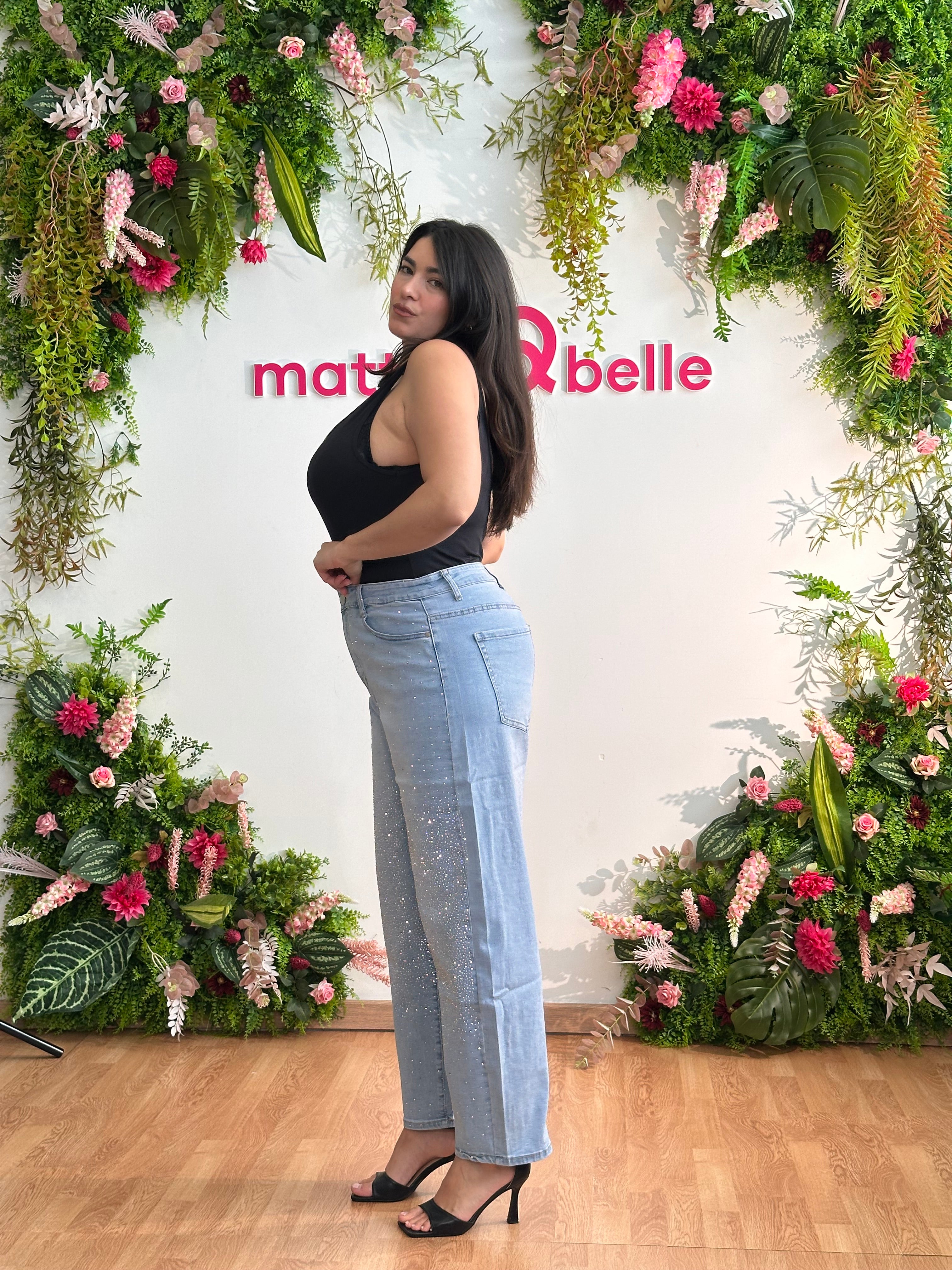 Jeans Balloon strass