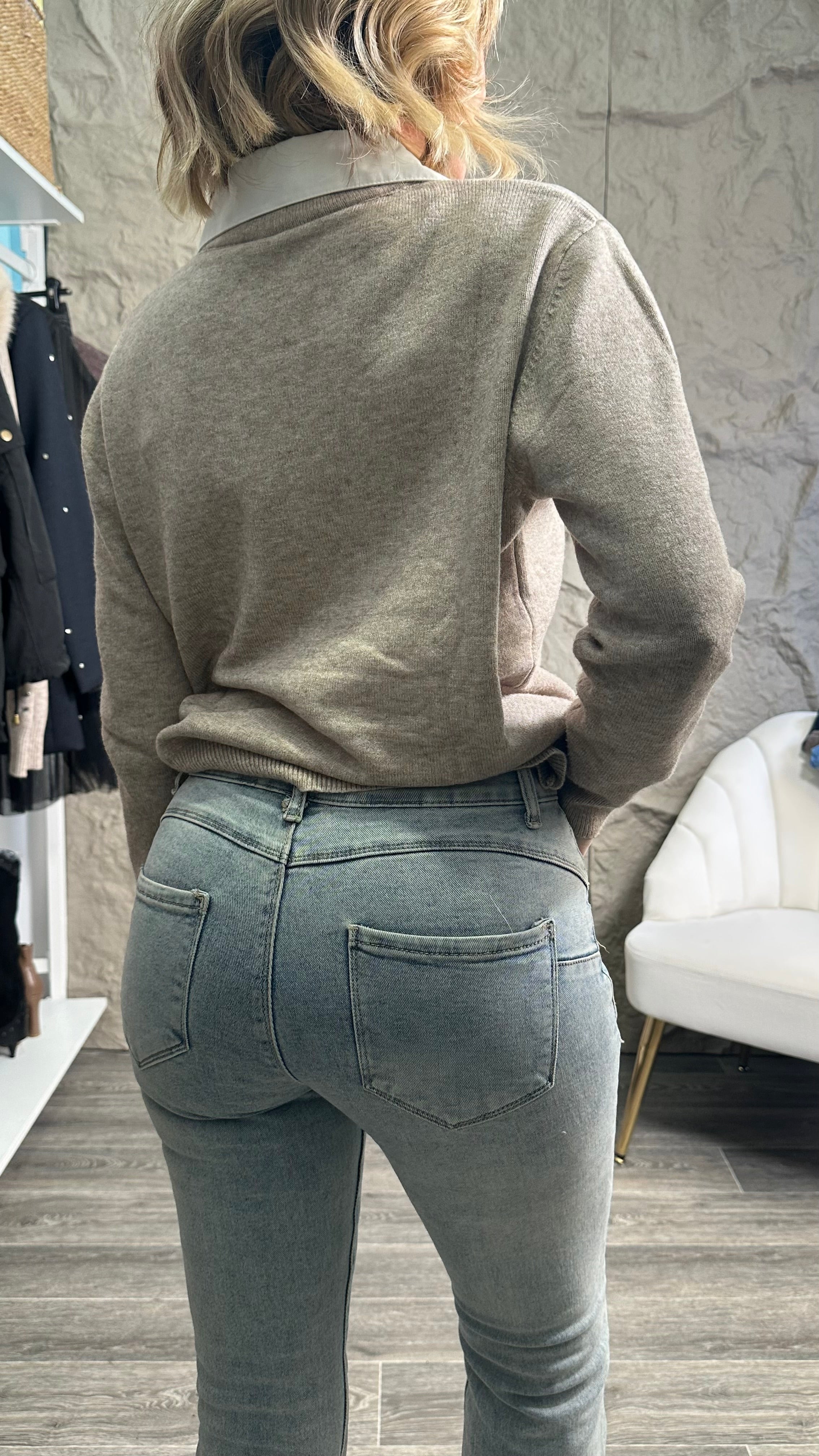 Jeans zampa -5Kg sabbiato