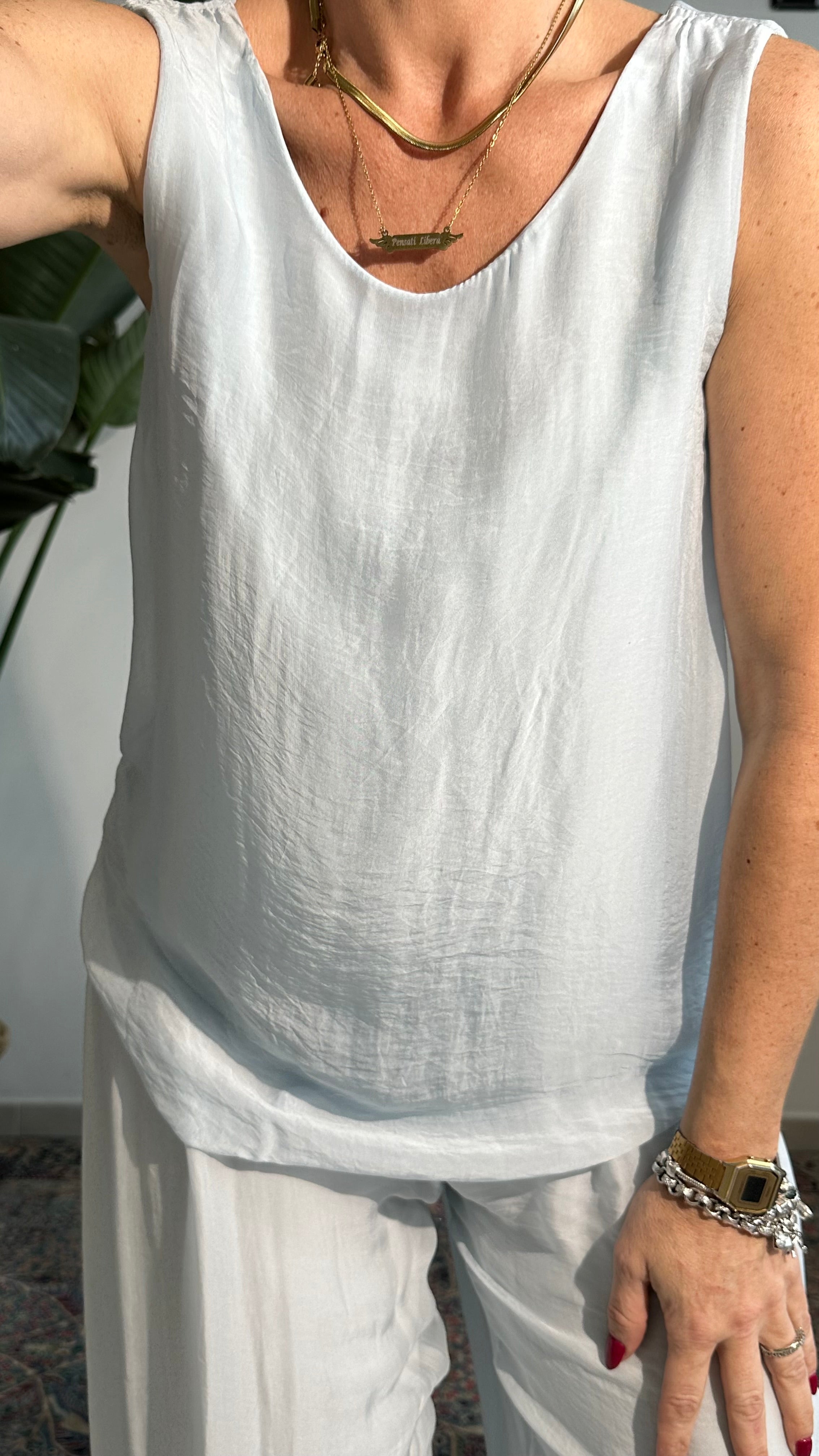 Top Lalla misto seta