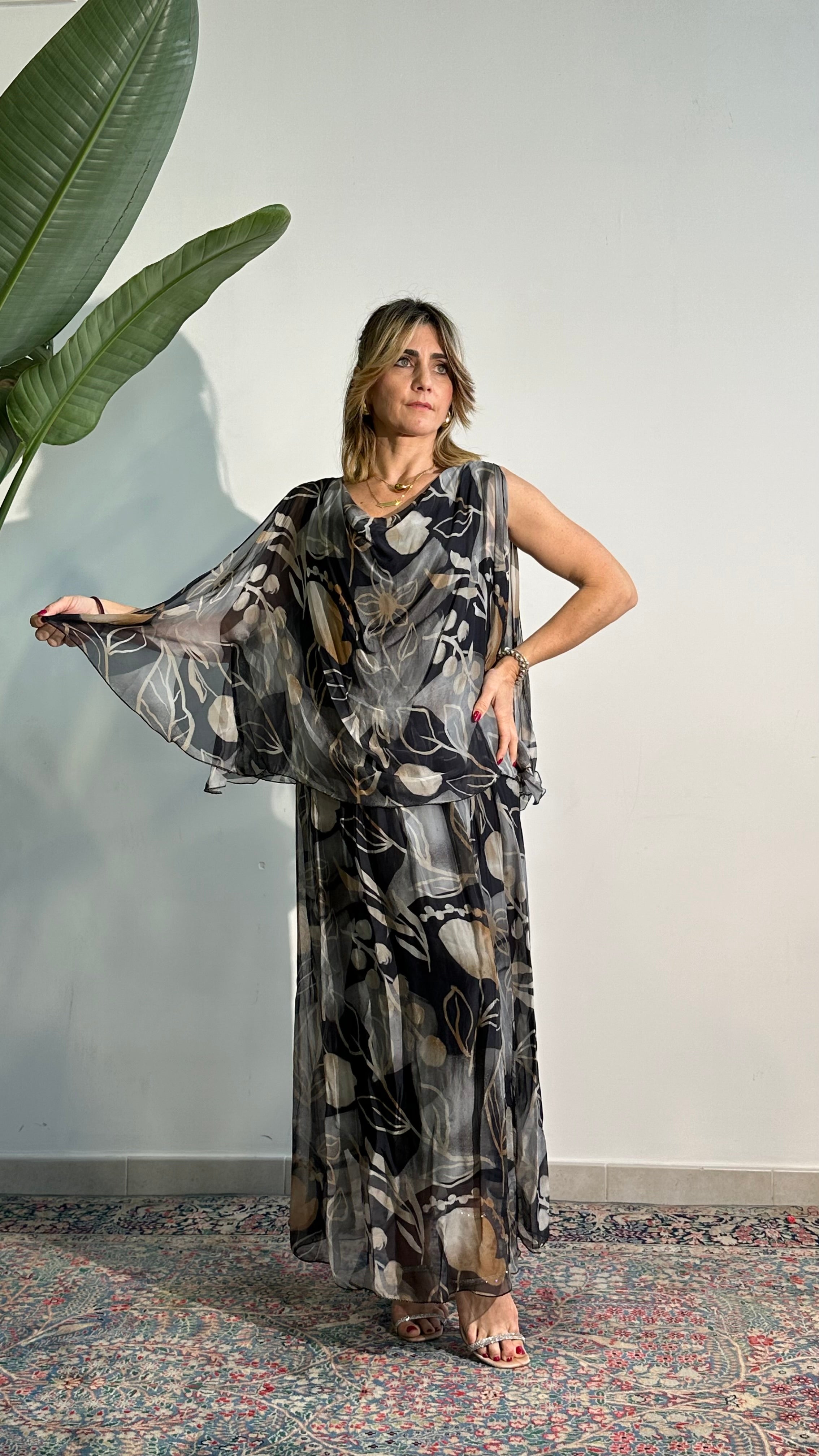 Abito Barbara un misto seta