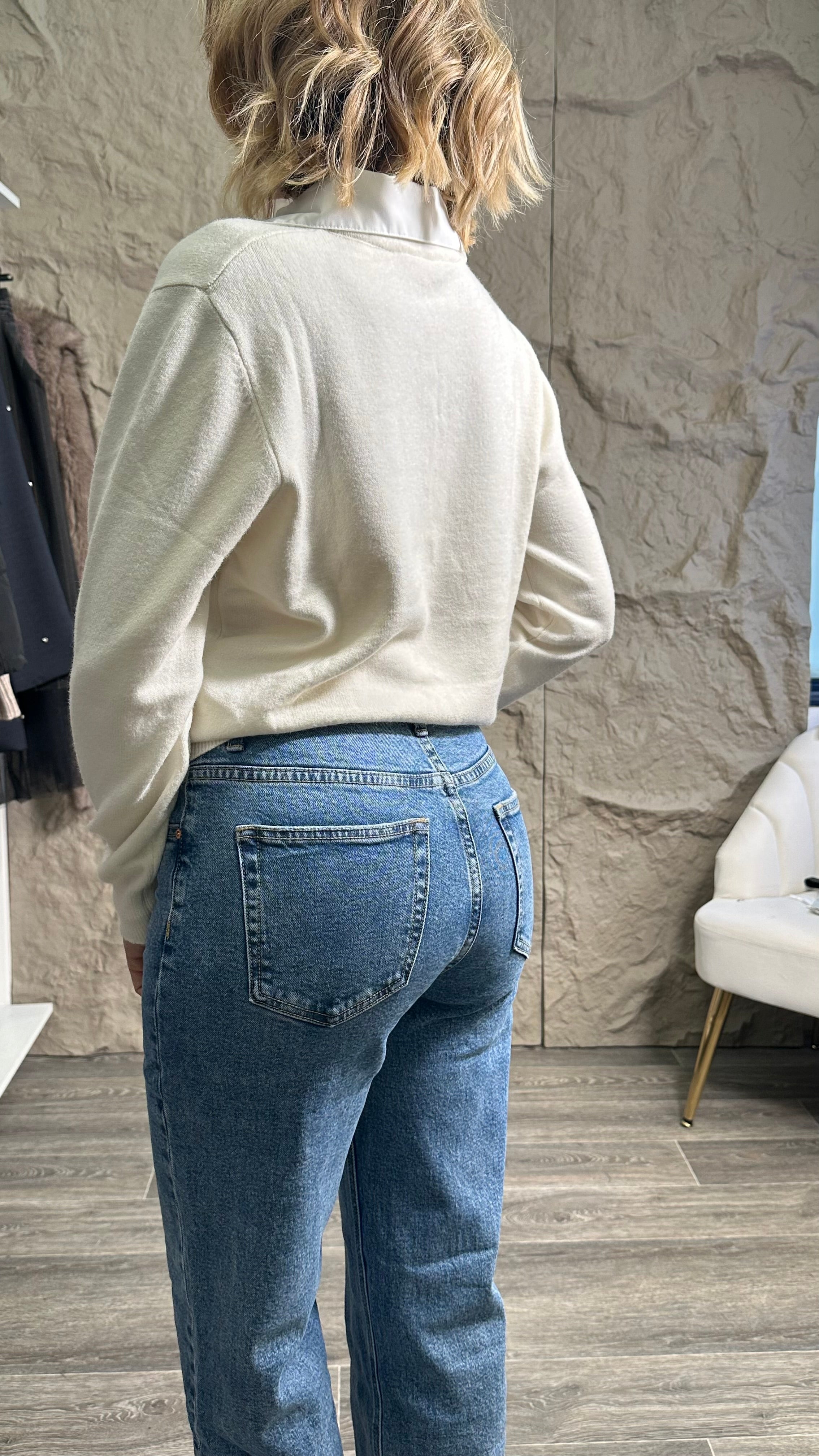 Jeans Straight chiaro