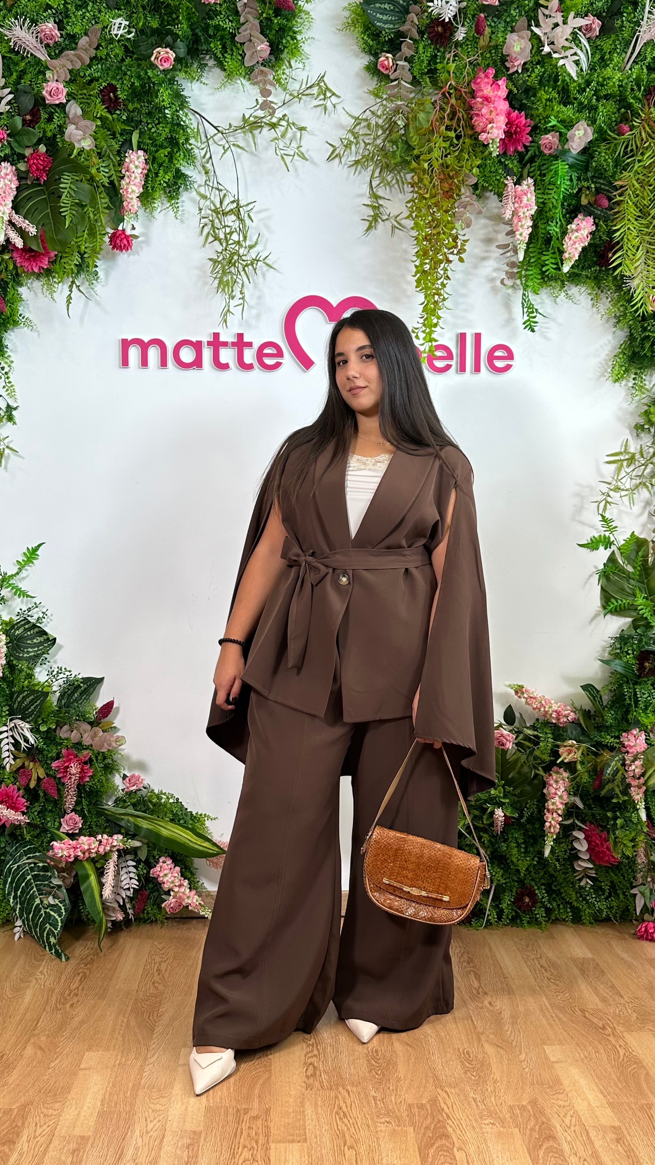 Tailleur Divina marrone