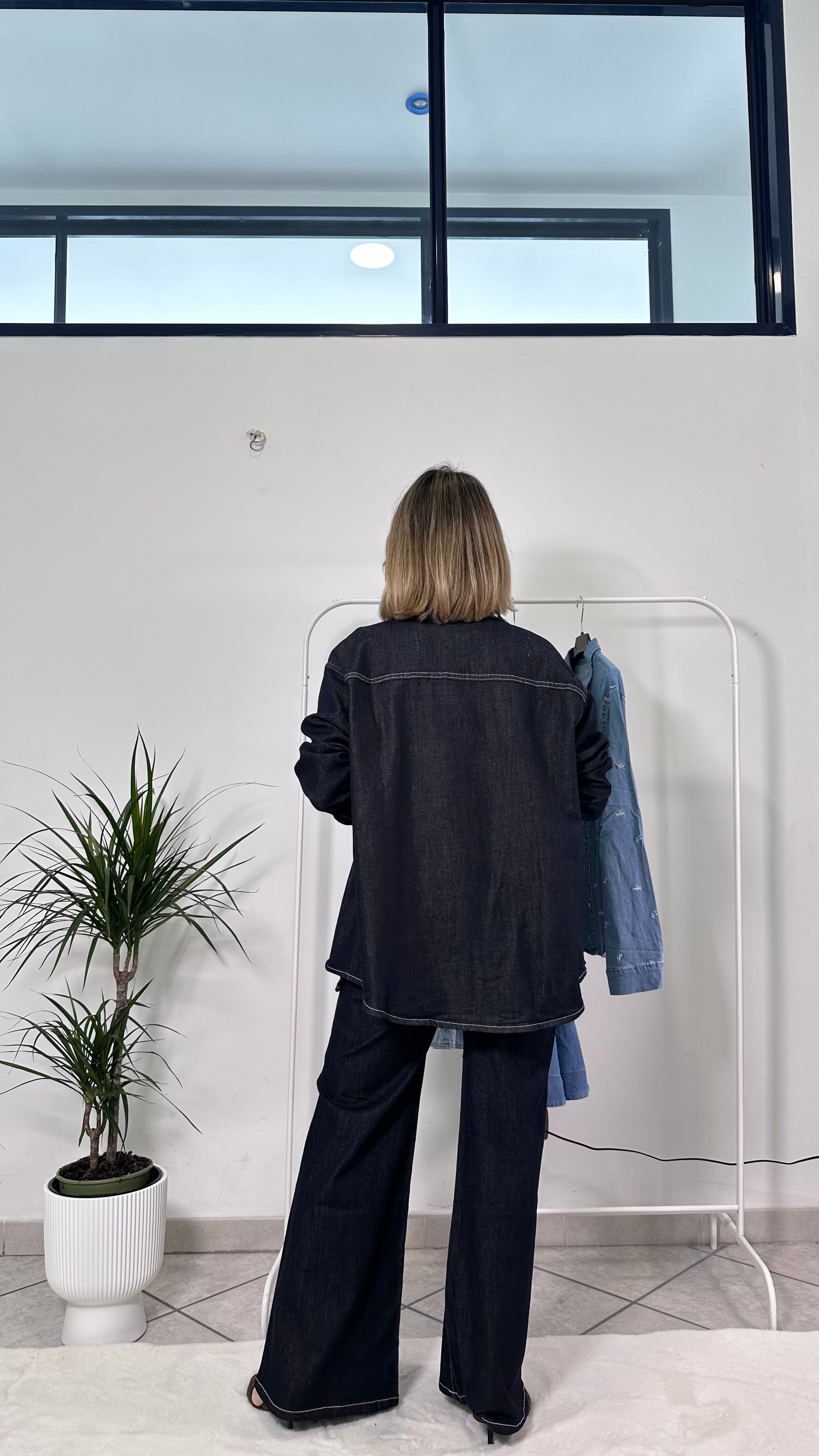 Coordinato Denim Comfy Chic