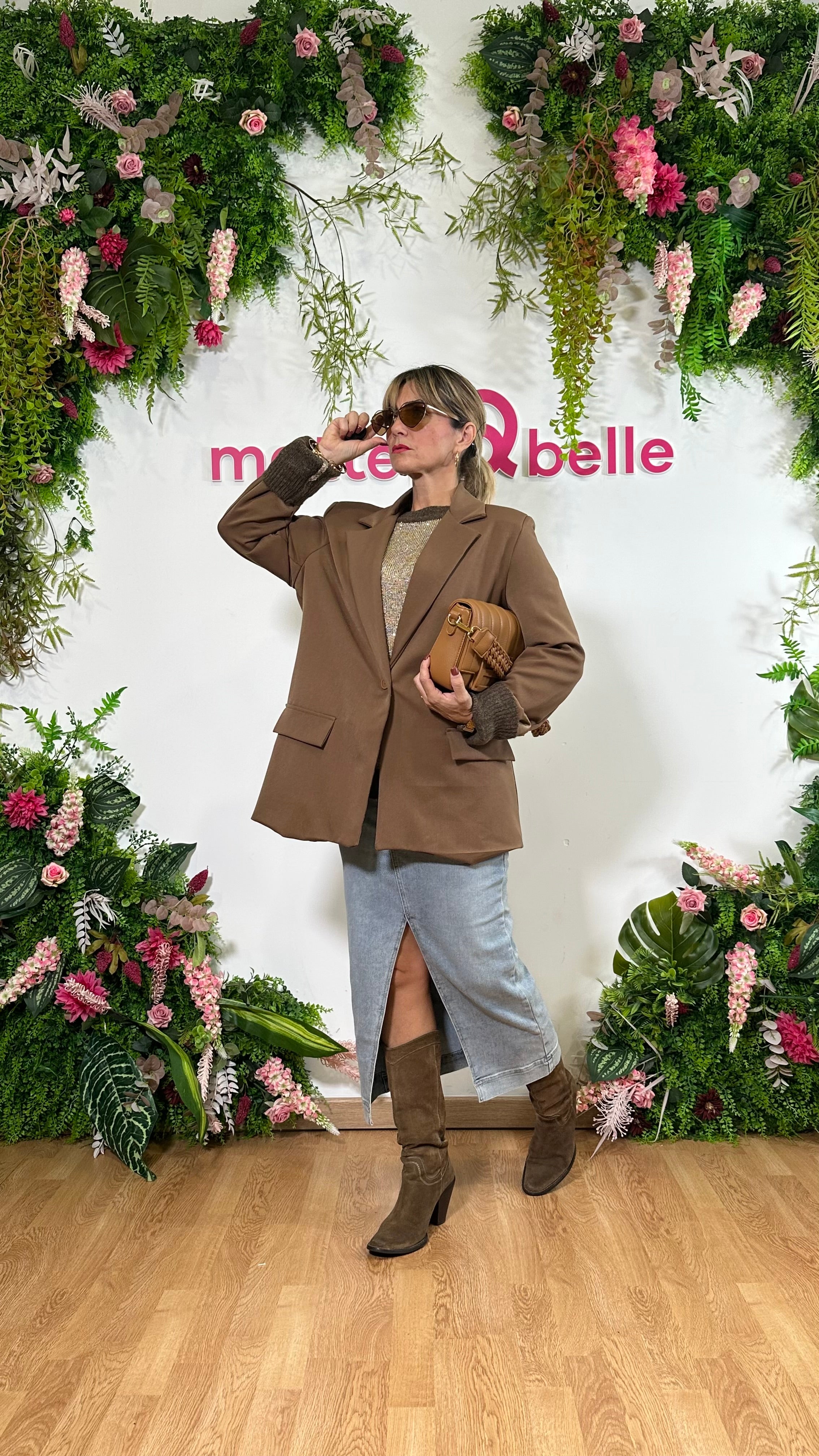 Blazer Monopetto Milly Cammello