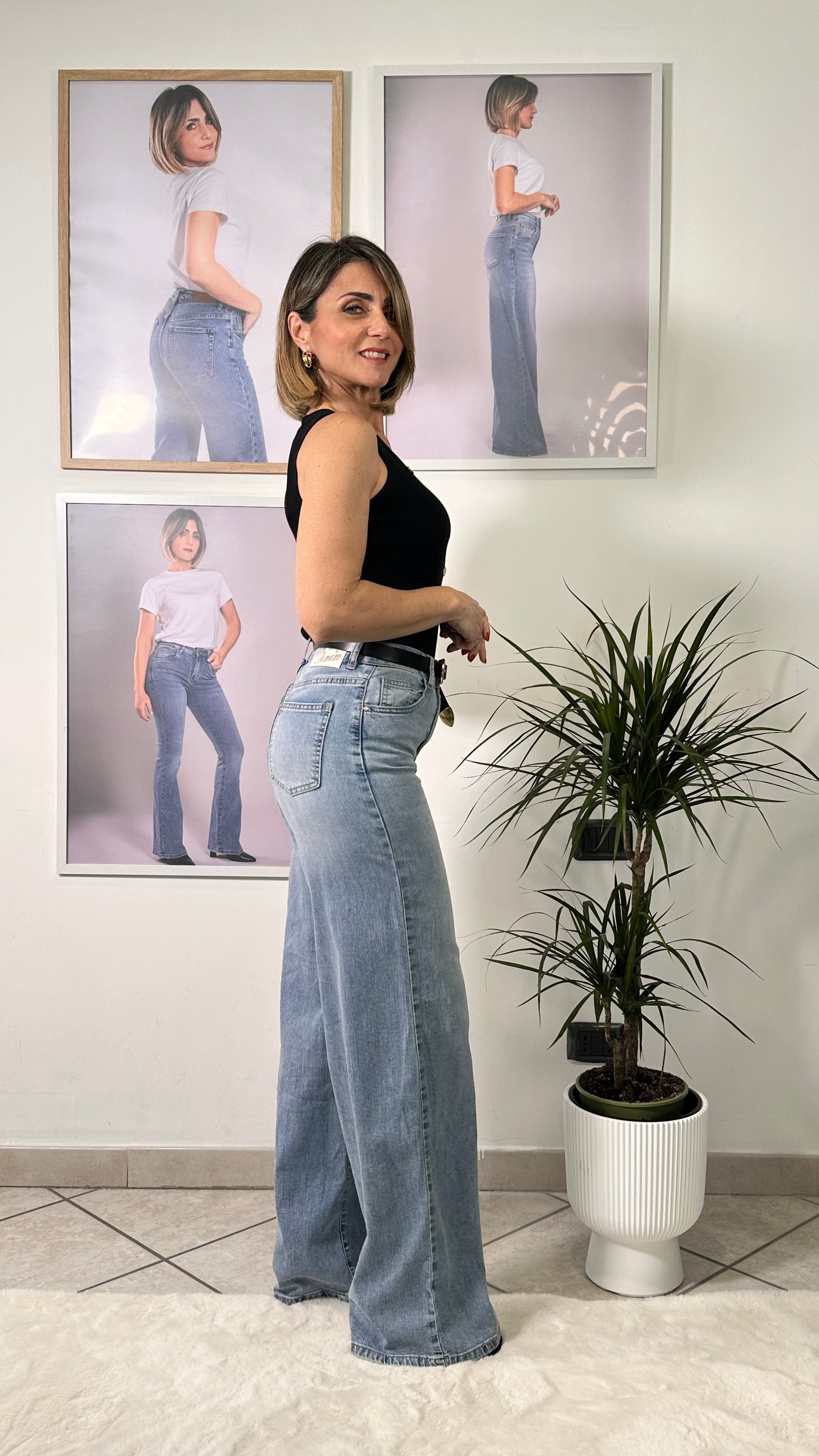Jeans Wide Leg Summer Glow