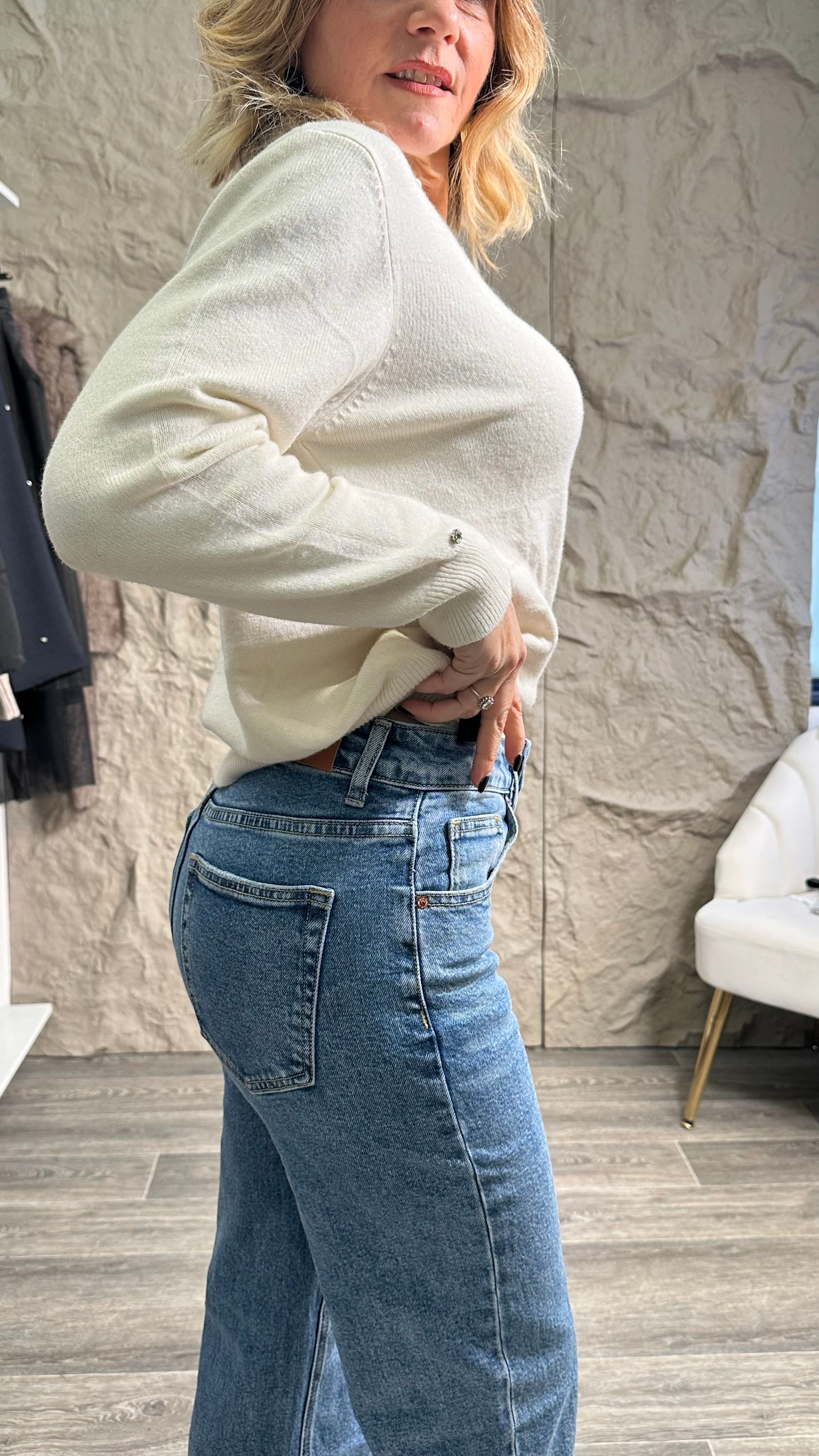 Jeans Straight chiaro