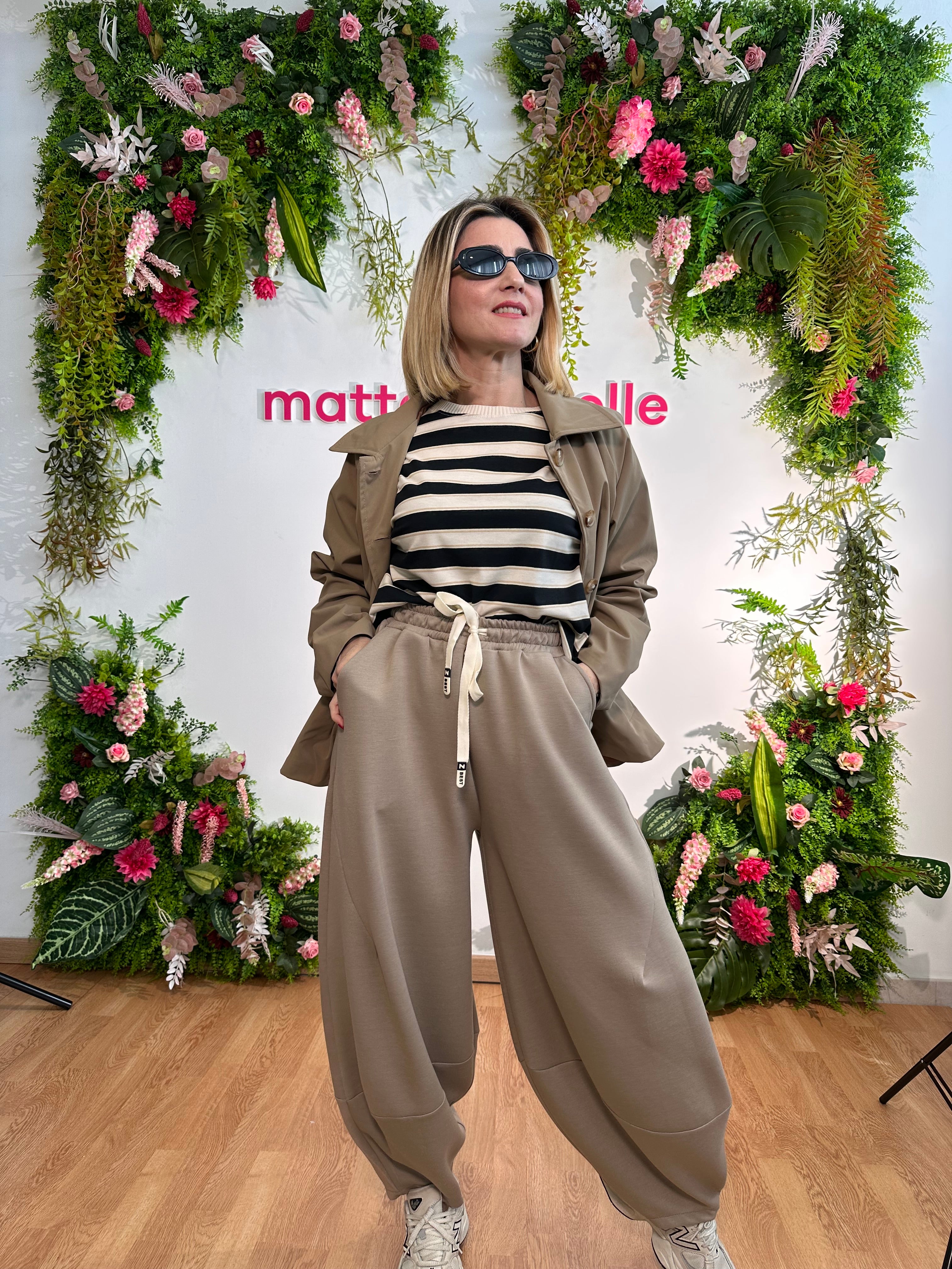 Pantaloni Maya beige