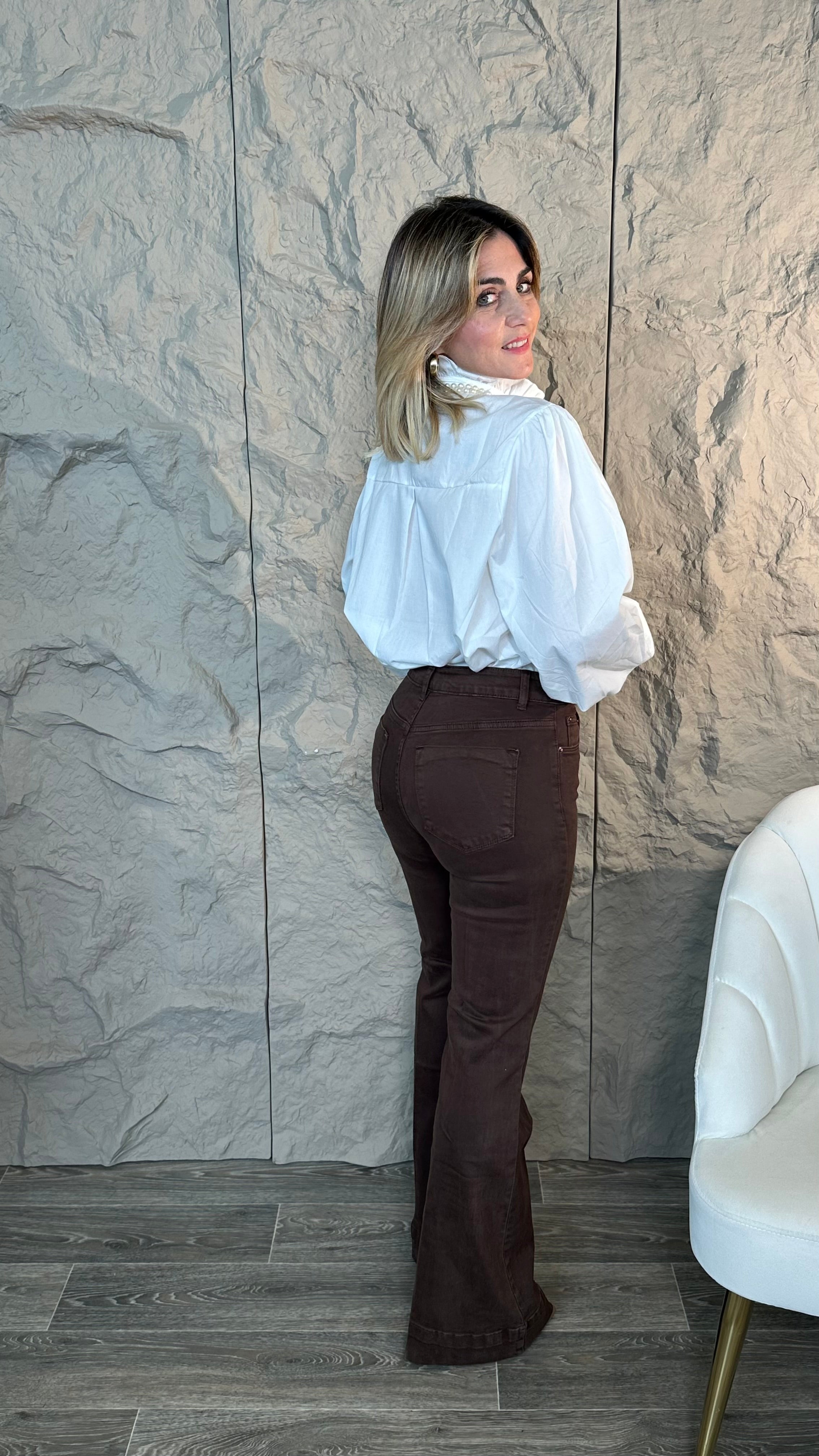 Jeans -5Kg Angel marrone cioccolato