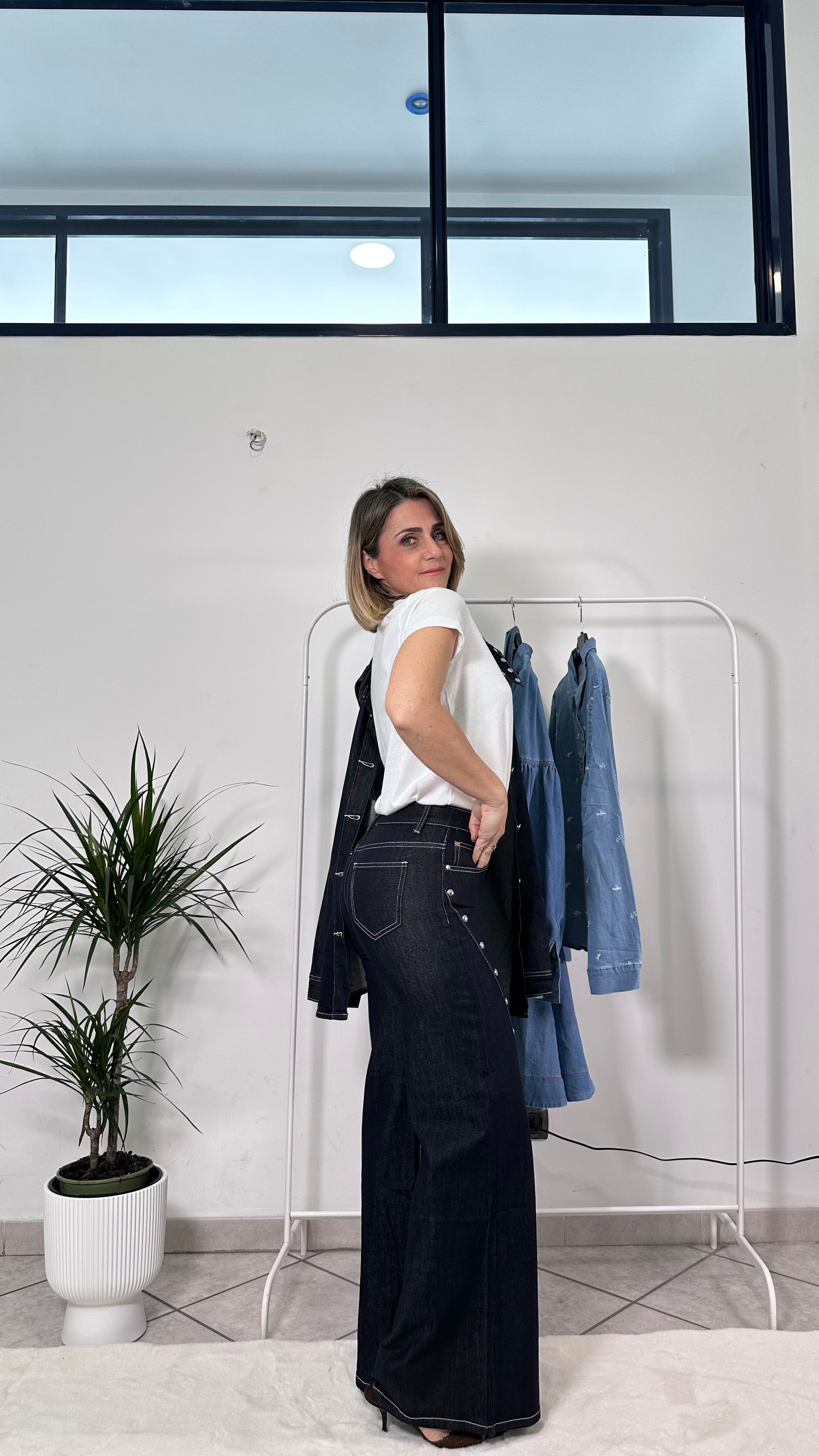 Coordinato Denim Comfy Chic