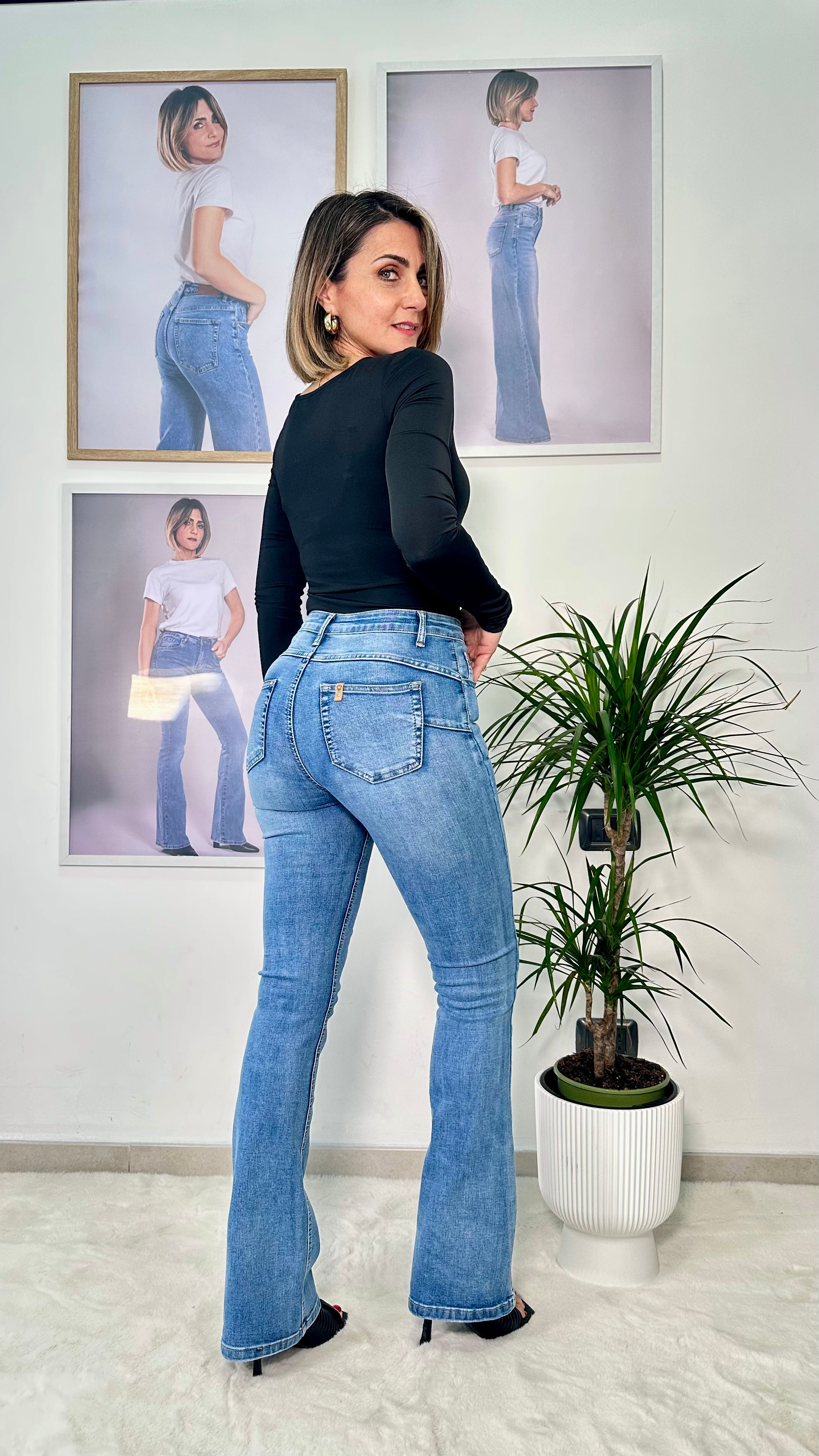 Jeans Zampa push up