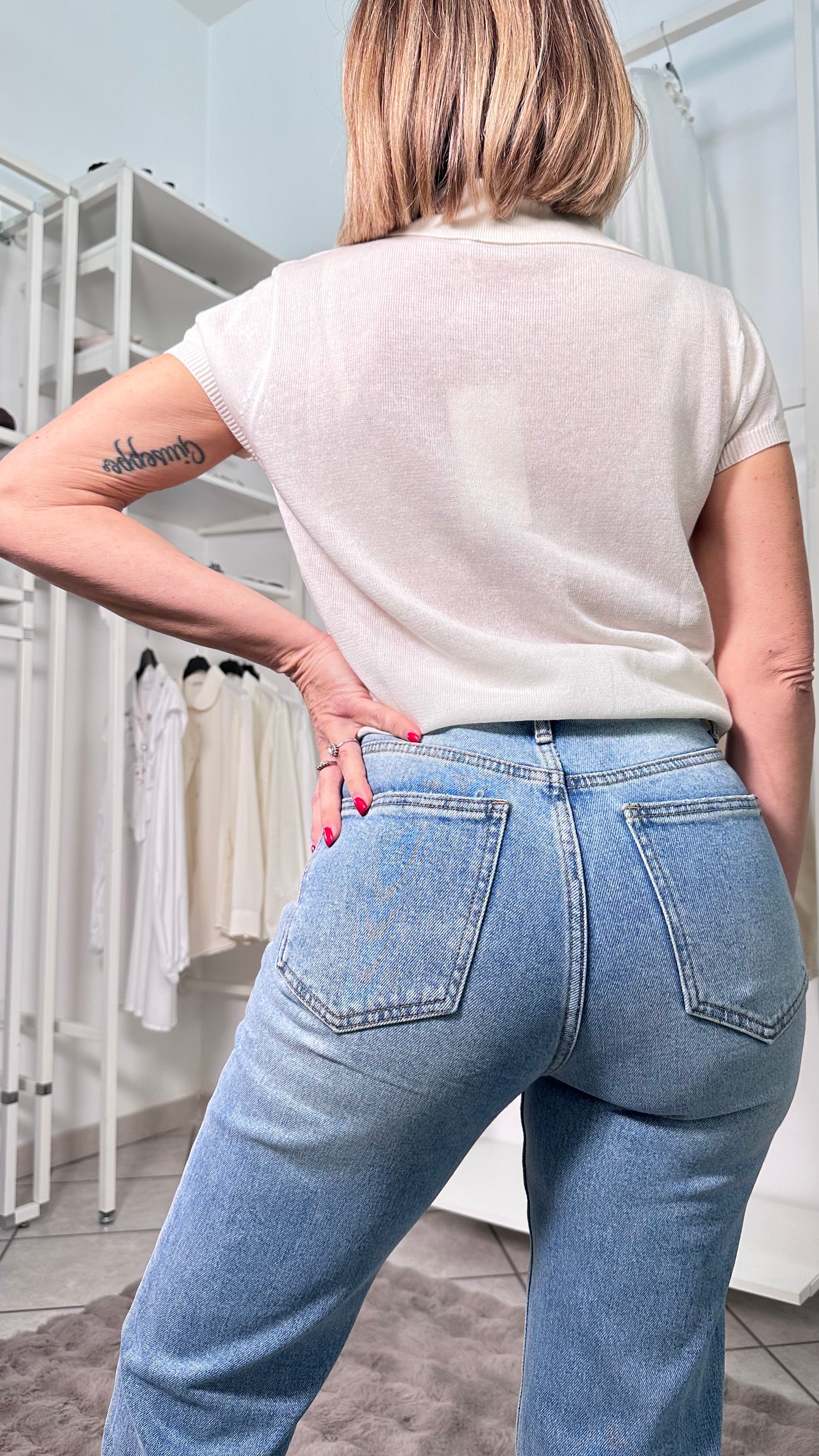 Jeans sigaretta Push Up Comfort