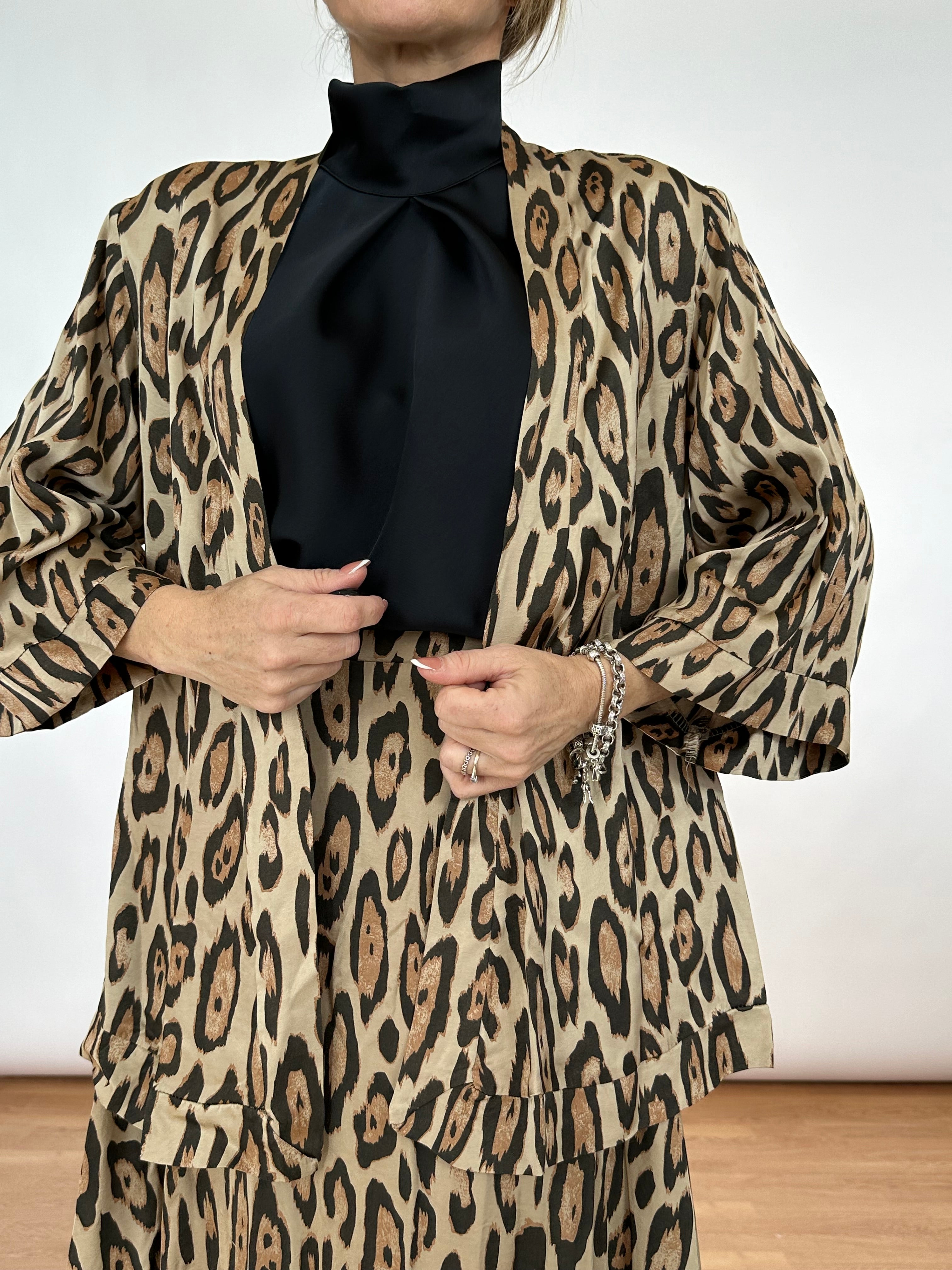 Coord-set Animalier in viscosa