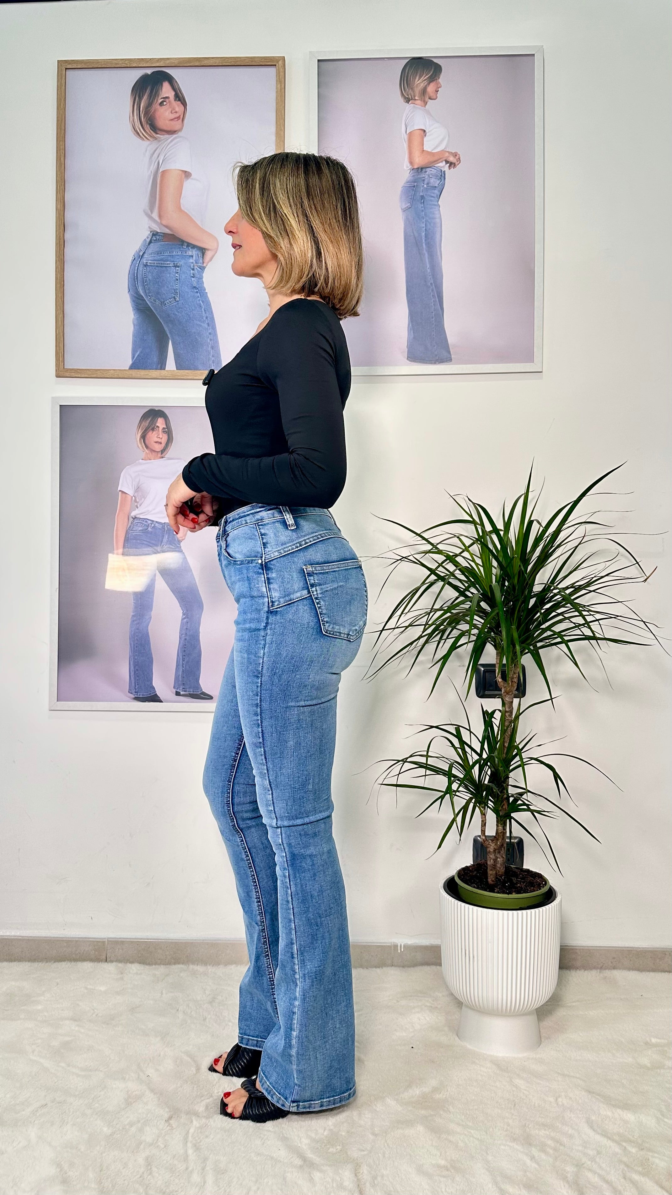 Jeans Zampa push up