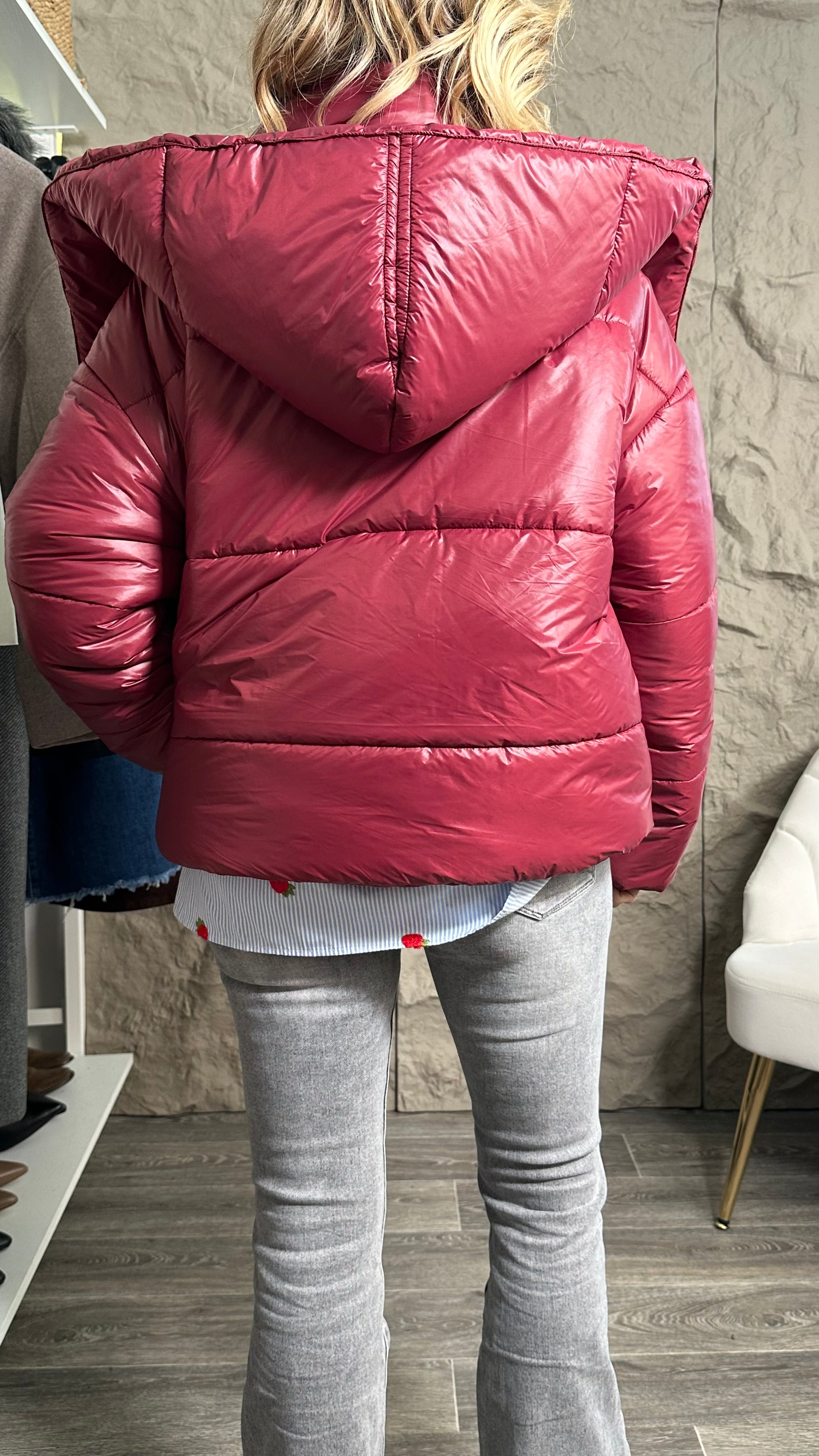 Giubbino Nuvola bordeaux