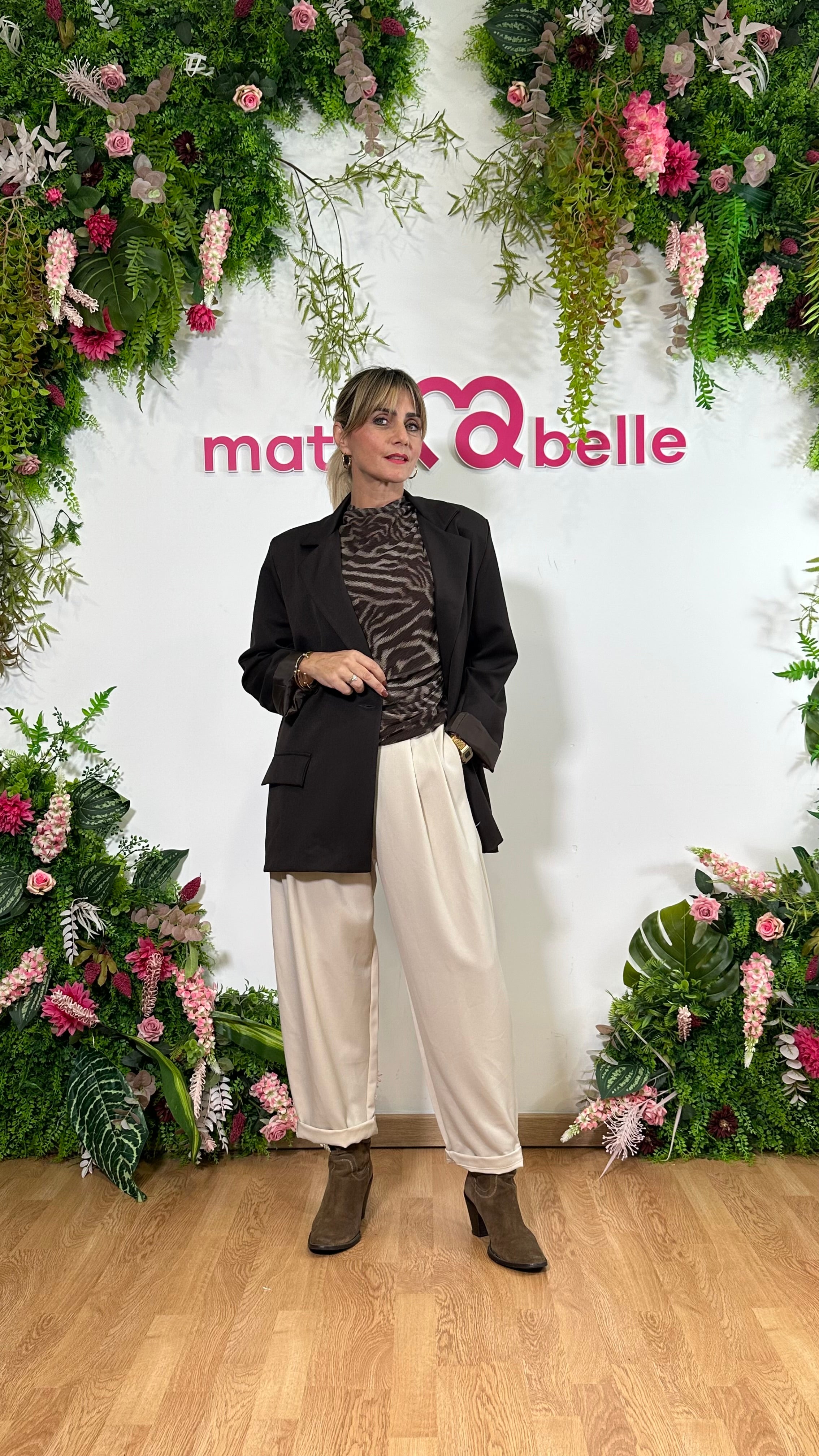 Blazer Monopetto Milly Marrone