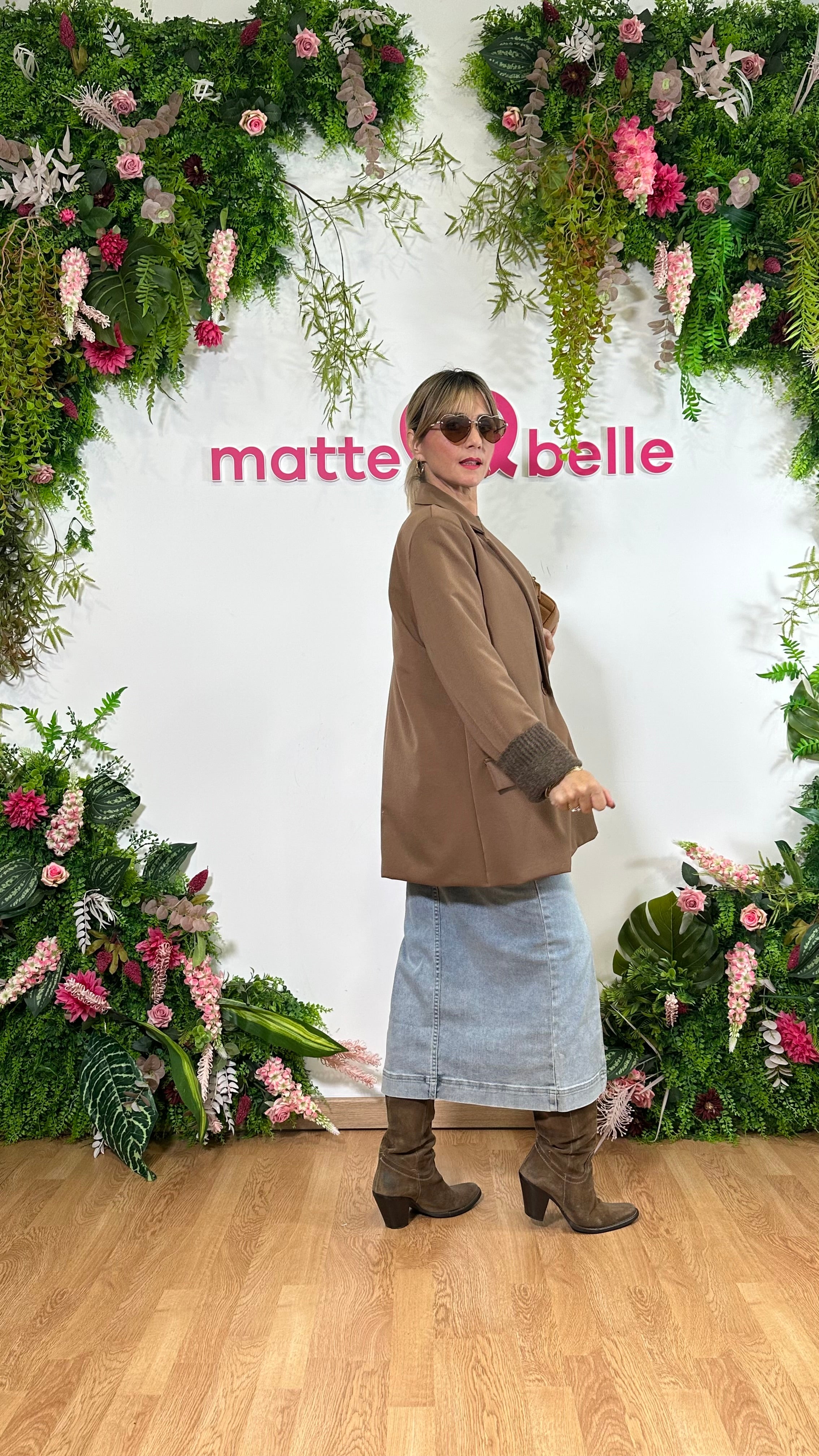 Blazer Monopetto Milly Cammello