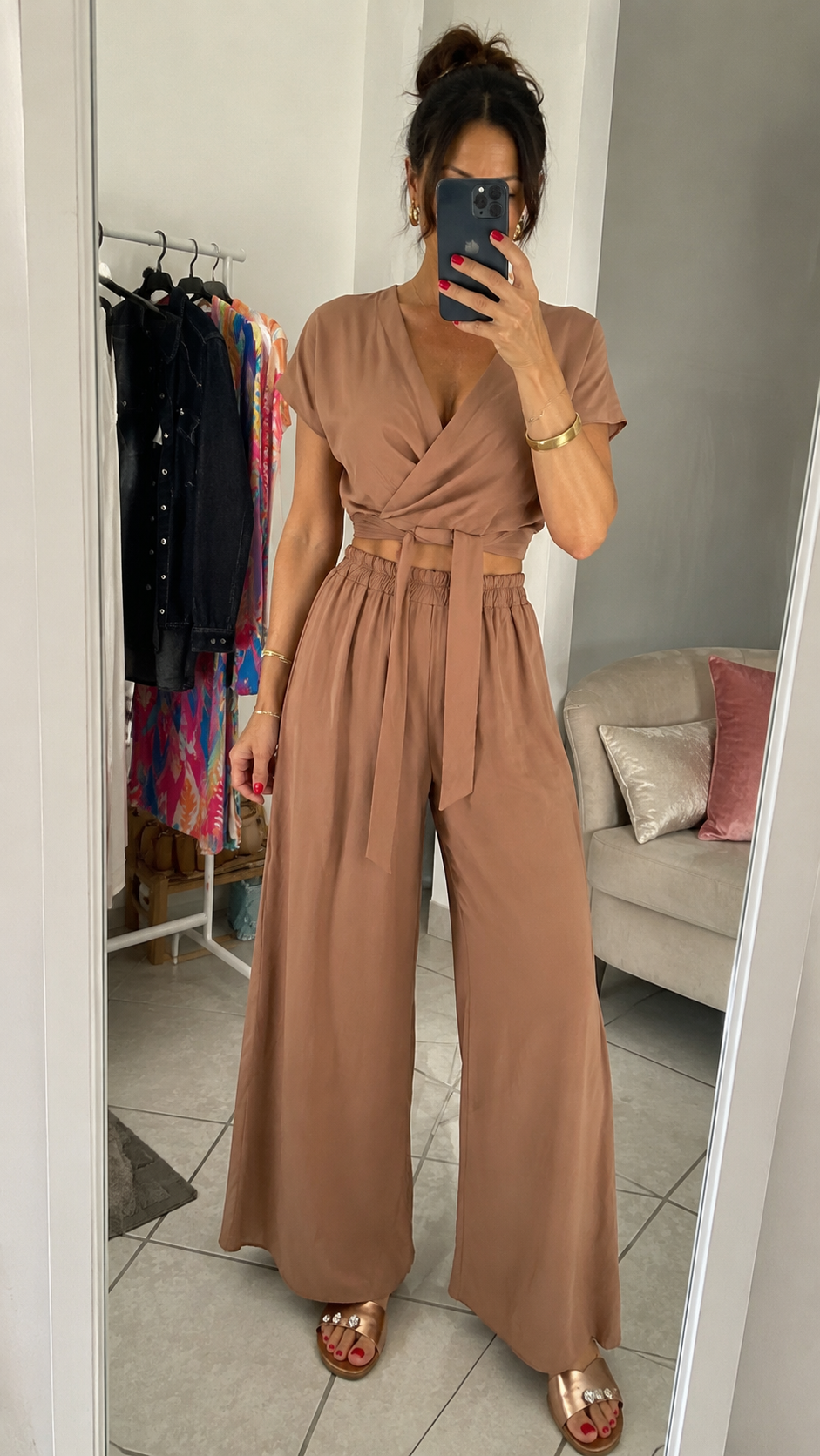 Coordinato Viscosa Camel