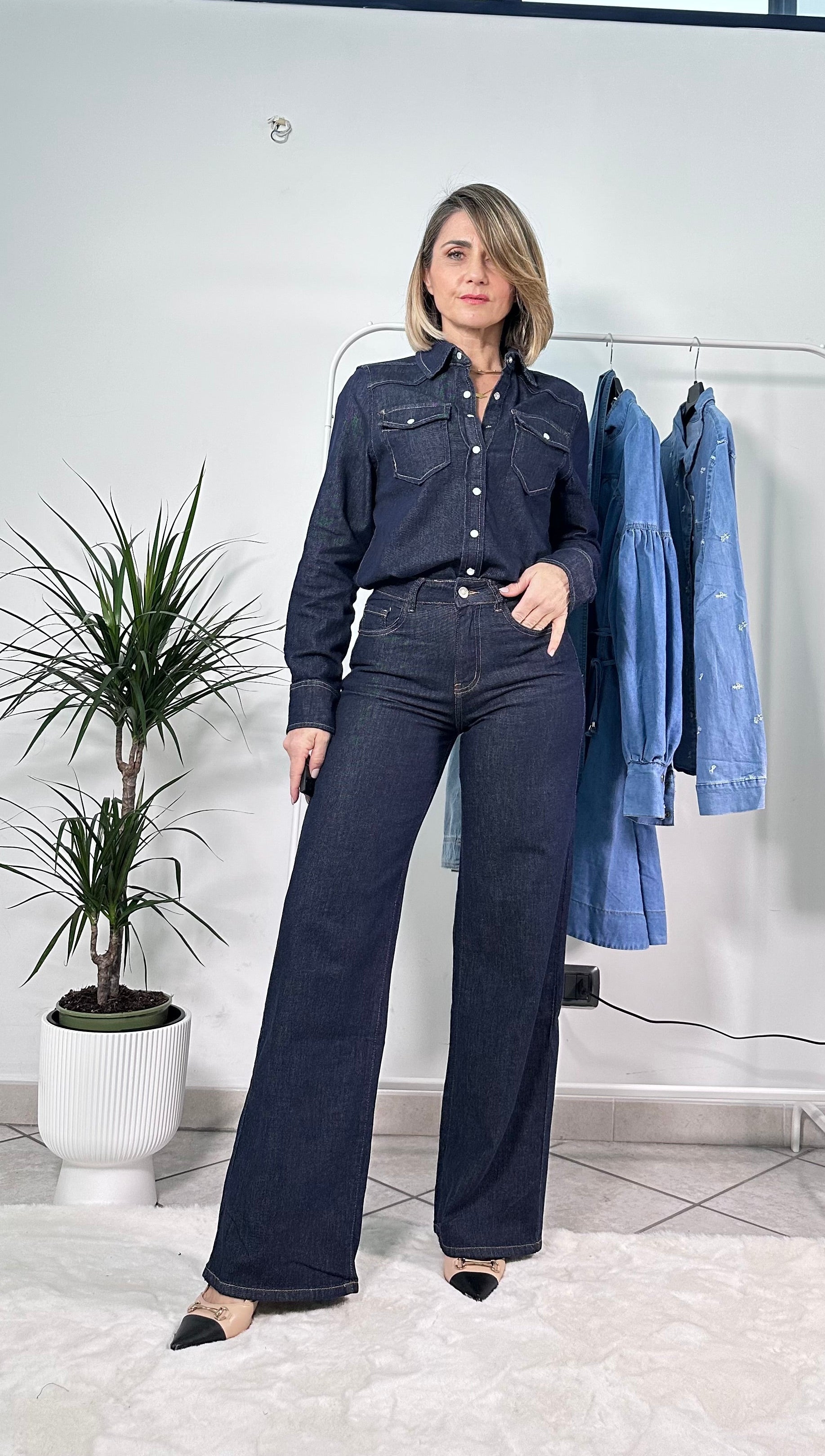 Coordinato Denim Elegance