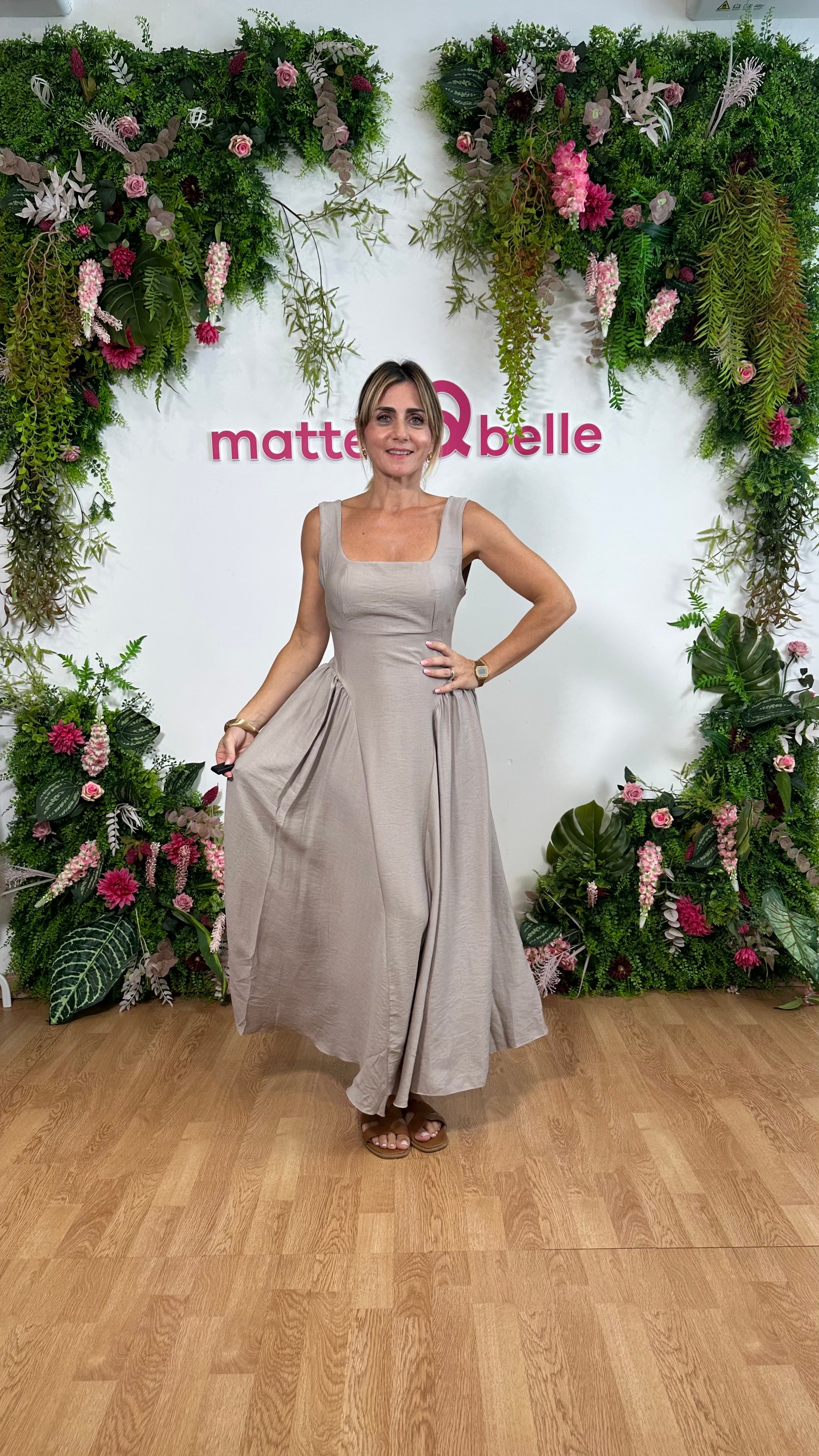 Abito Priscilla tortora