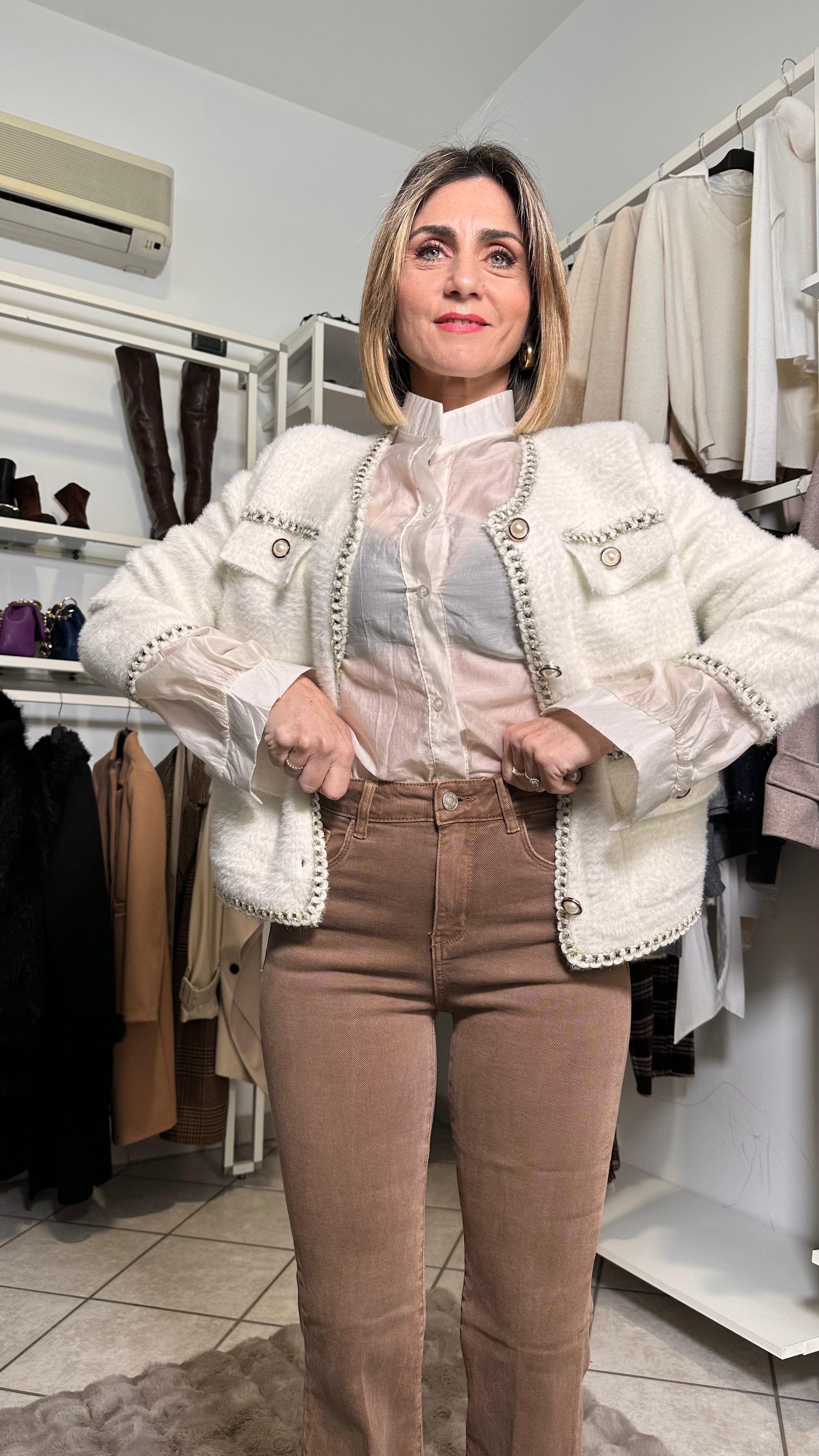 Jeans Angel -5 kg terracotta