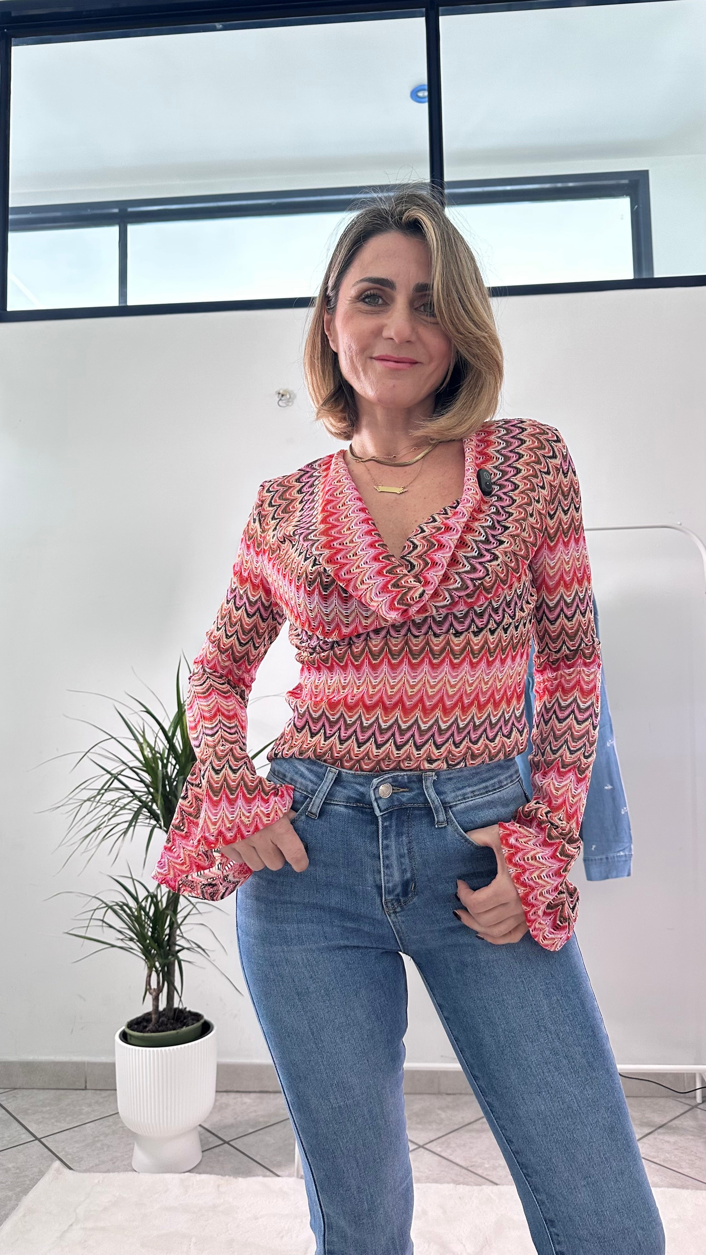 Jeans Flare Modellante Rosalia