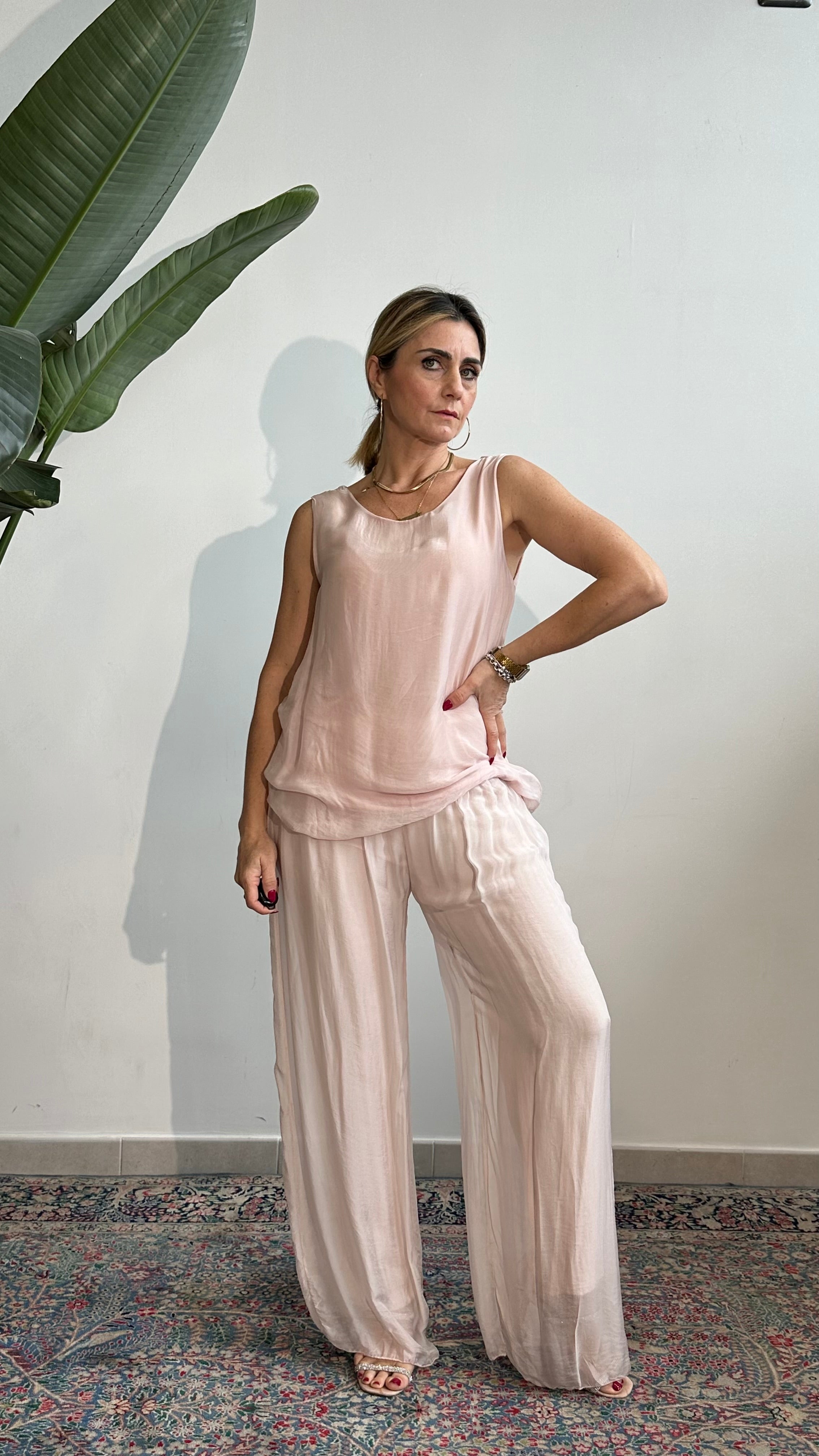 Top Lalla misto seta